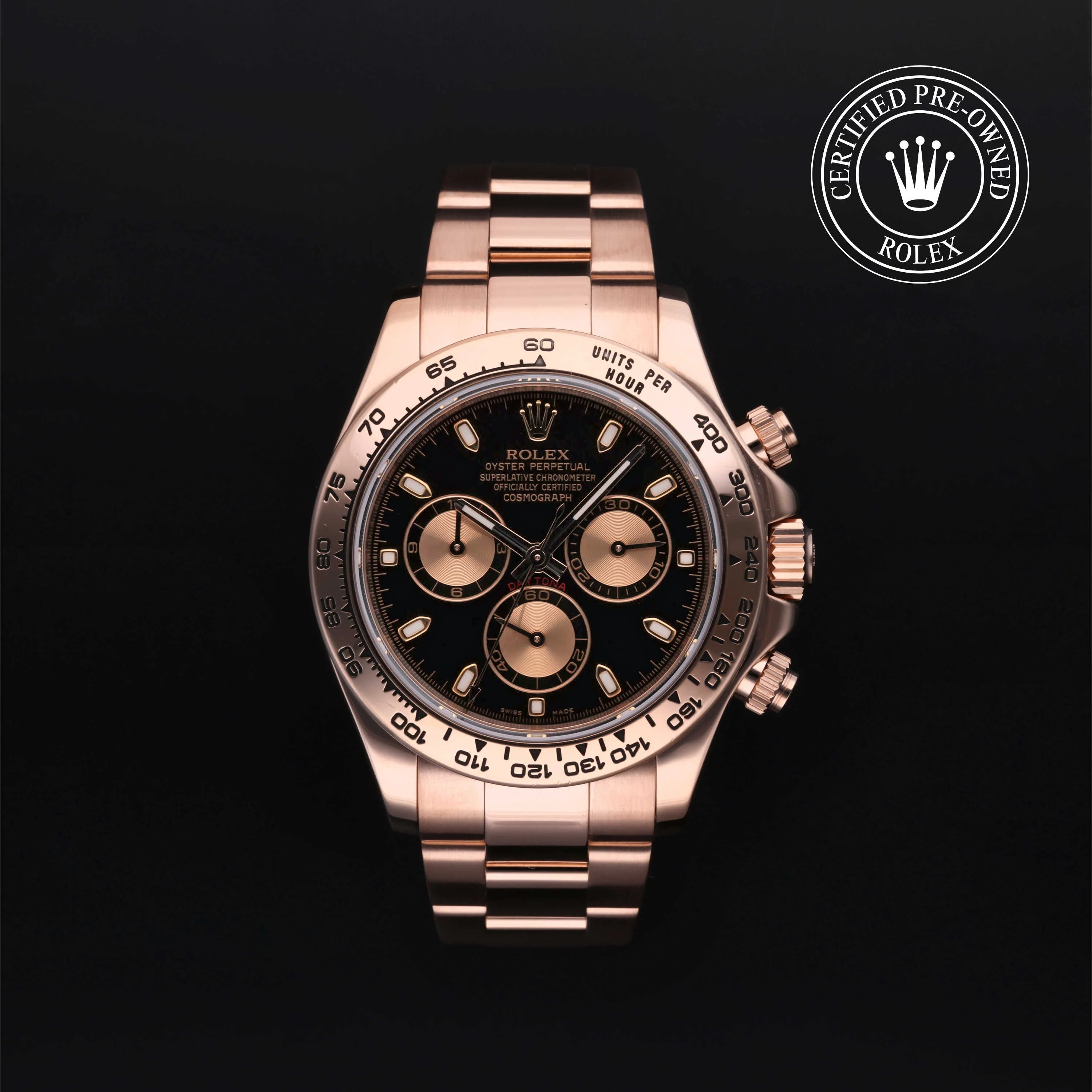 Cosmograph Daytona | 40mm, 18K Rose Gold, Ref. M116505 - Image 2