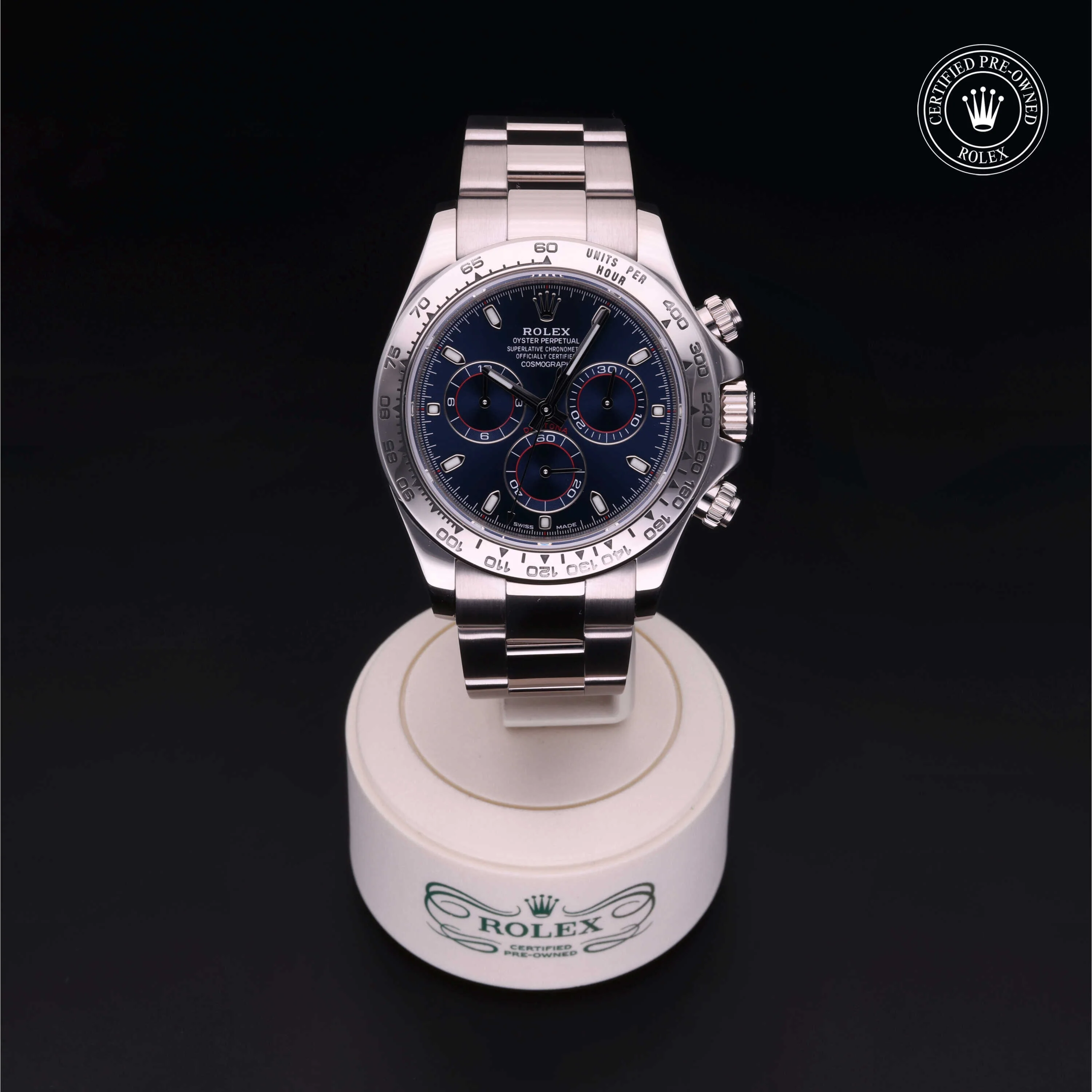 Cosmograph Daytona | 40mm, 18K White Gold, Ref. M116509 - Image 3