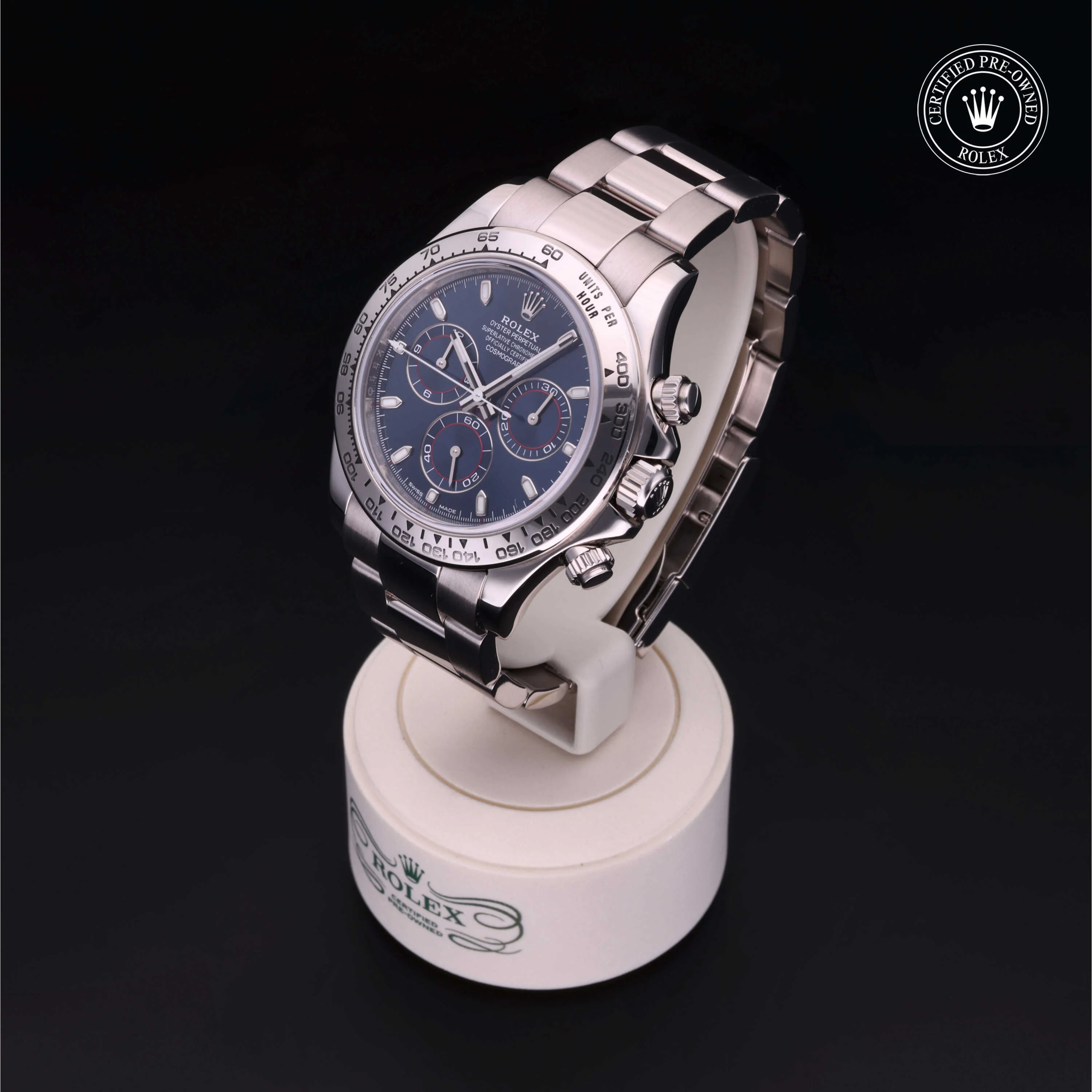 Cosmograph Daytona | 40mm, 18K White Gold, Ref. M116509 - Image 4
