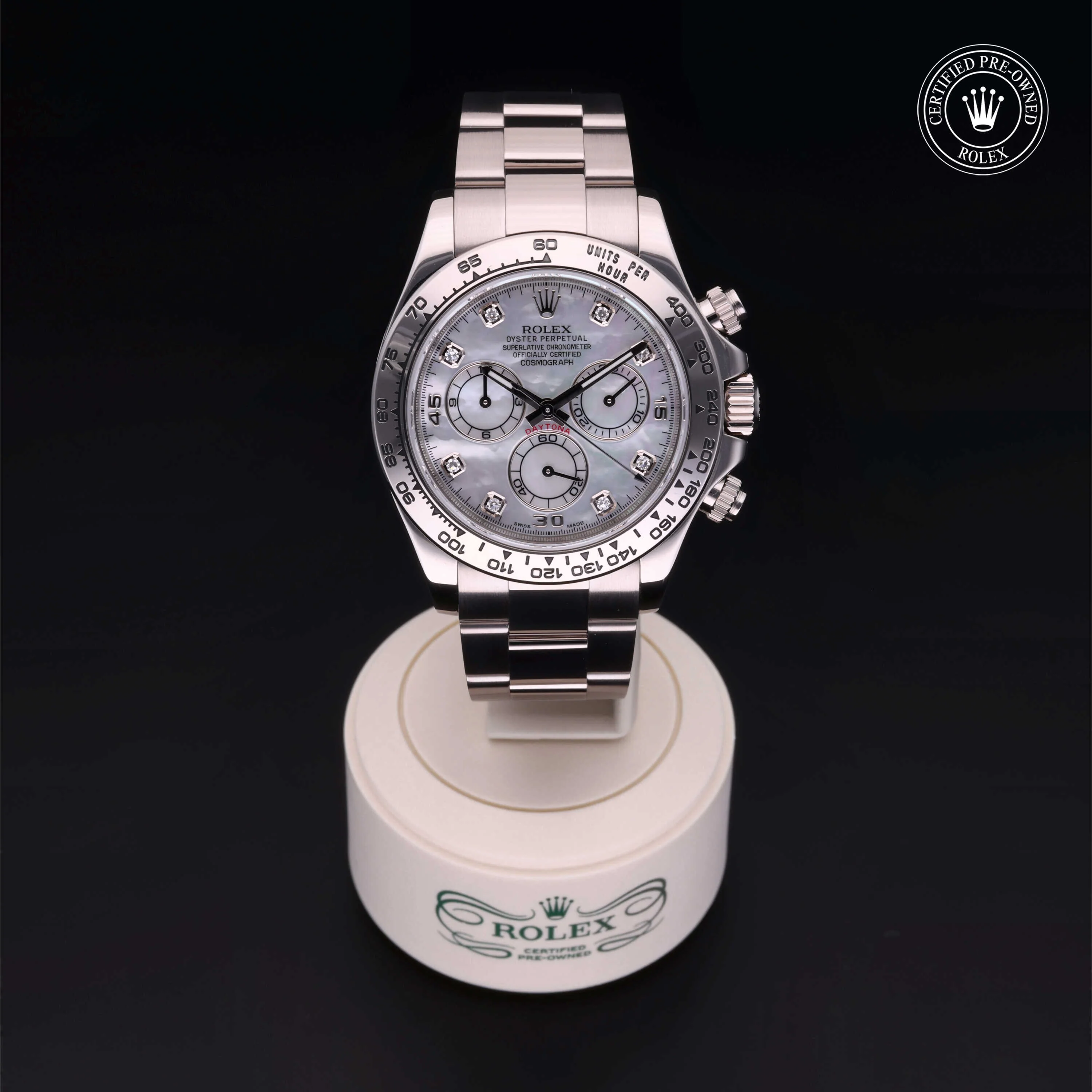 Cosmograph Daytona | 40mm, 18K White Gold, Ref. M116509 - Image 3