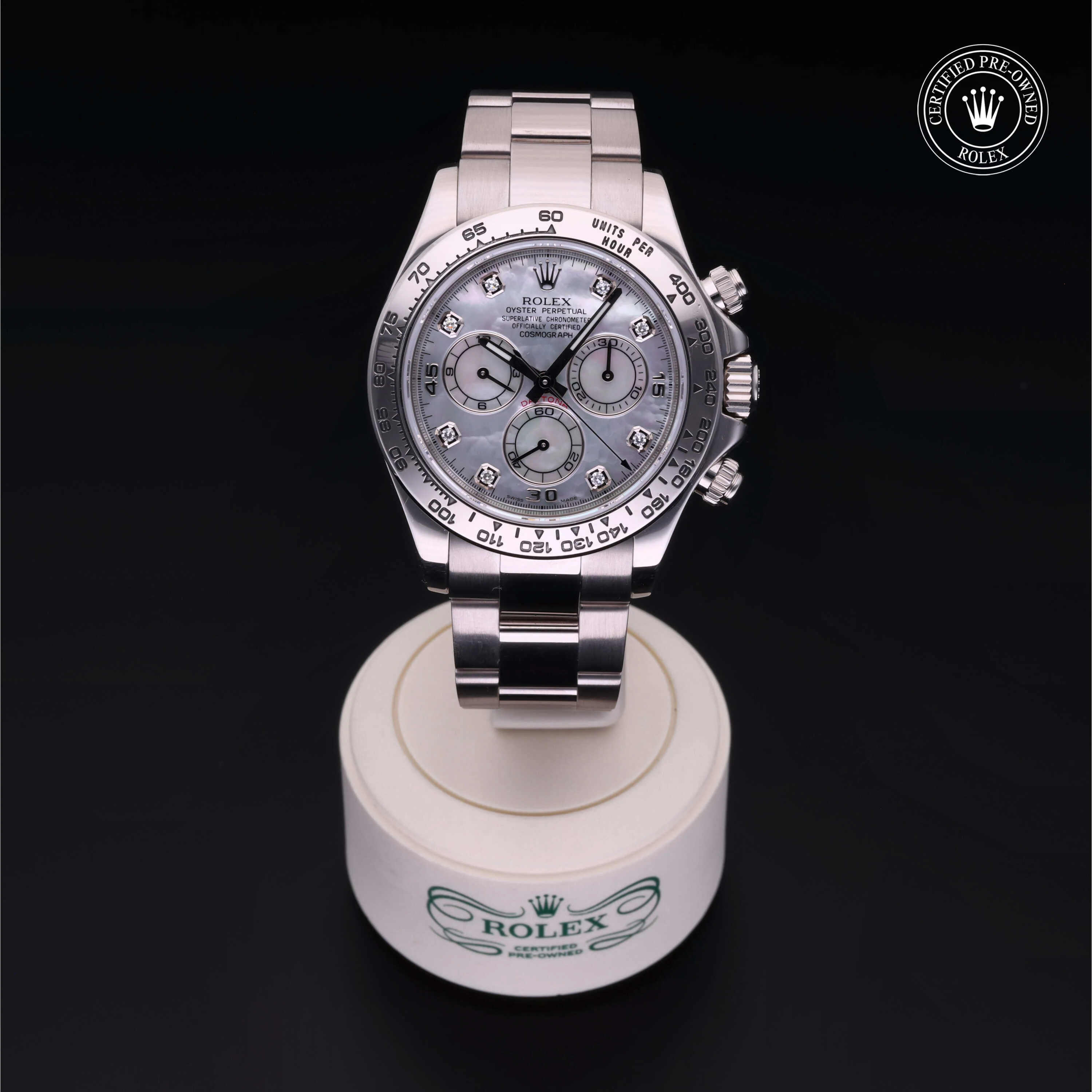 Cosmograph Daytona | 40mm, 18K White Gold, Ref. M116509 - Image 3