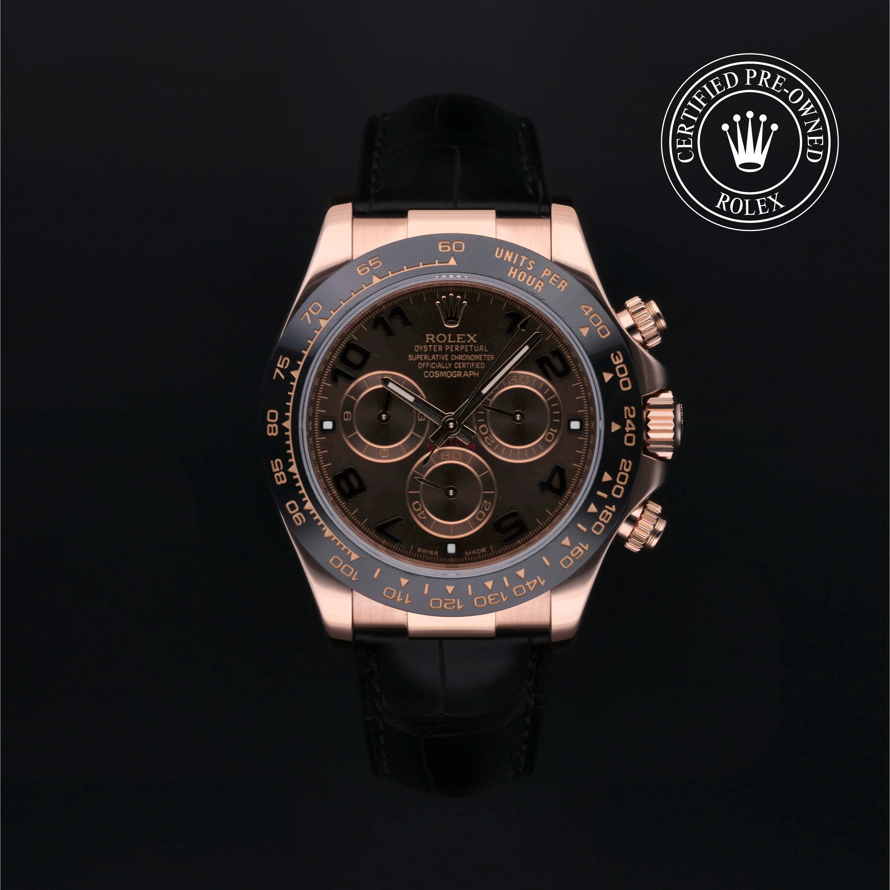 Cosmograph Daytona | 40mm, 18K Rose Gold, Ref. M116515LN - Image 2