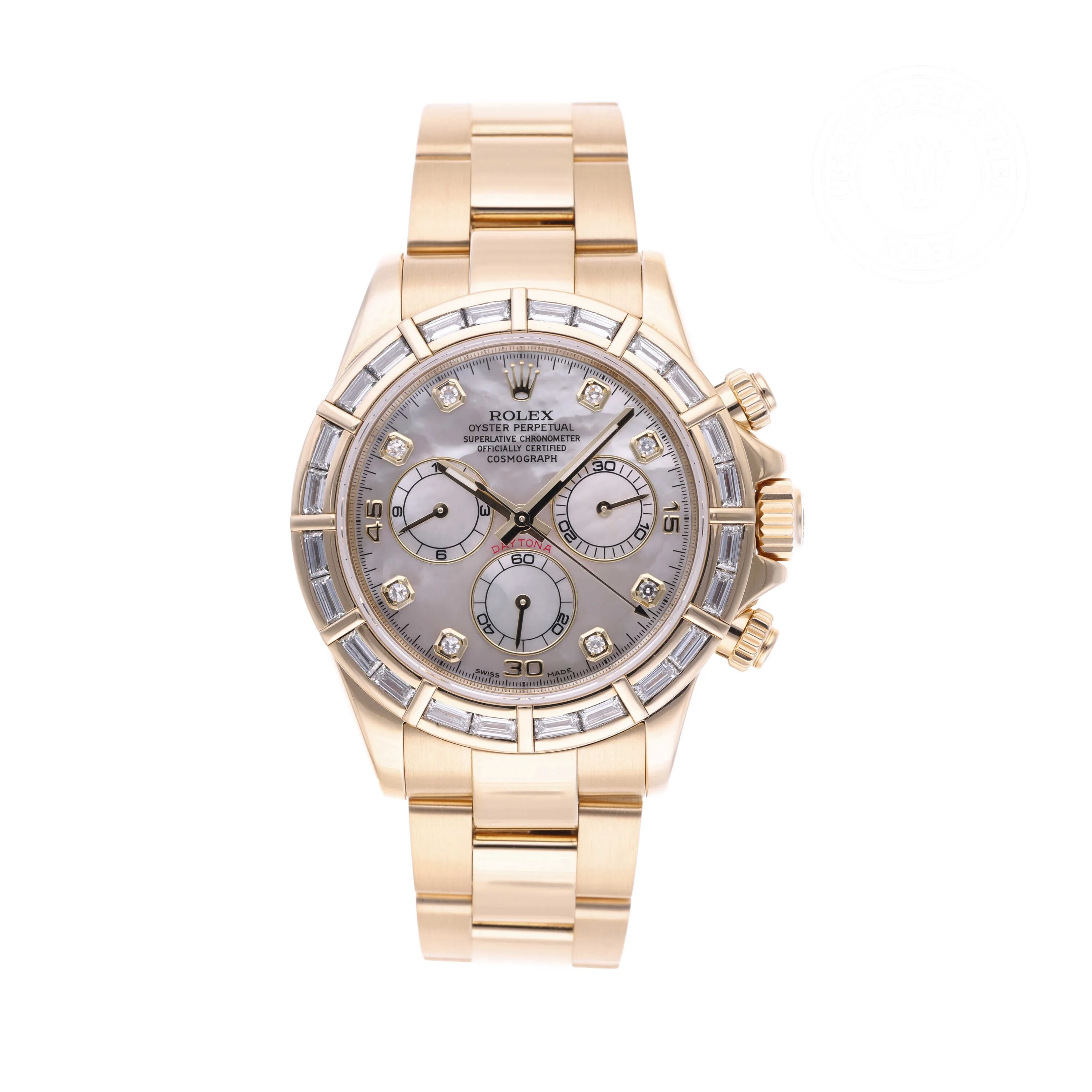 Cosmograph Daytona | 40mm, 18K Yellow Gold, Ref. M116568BR