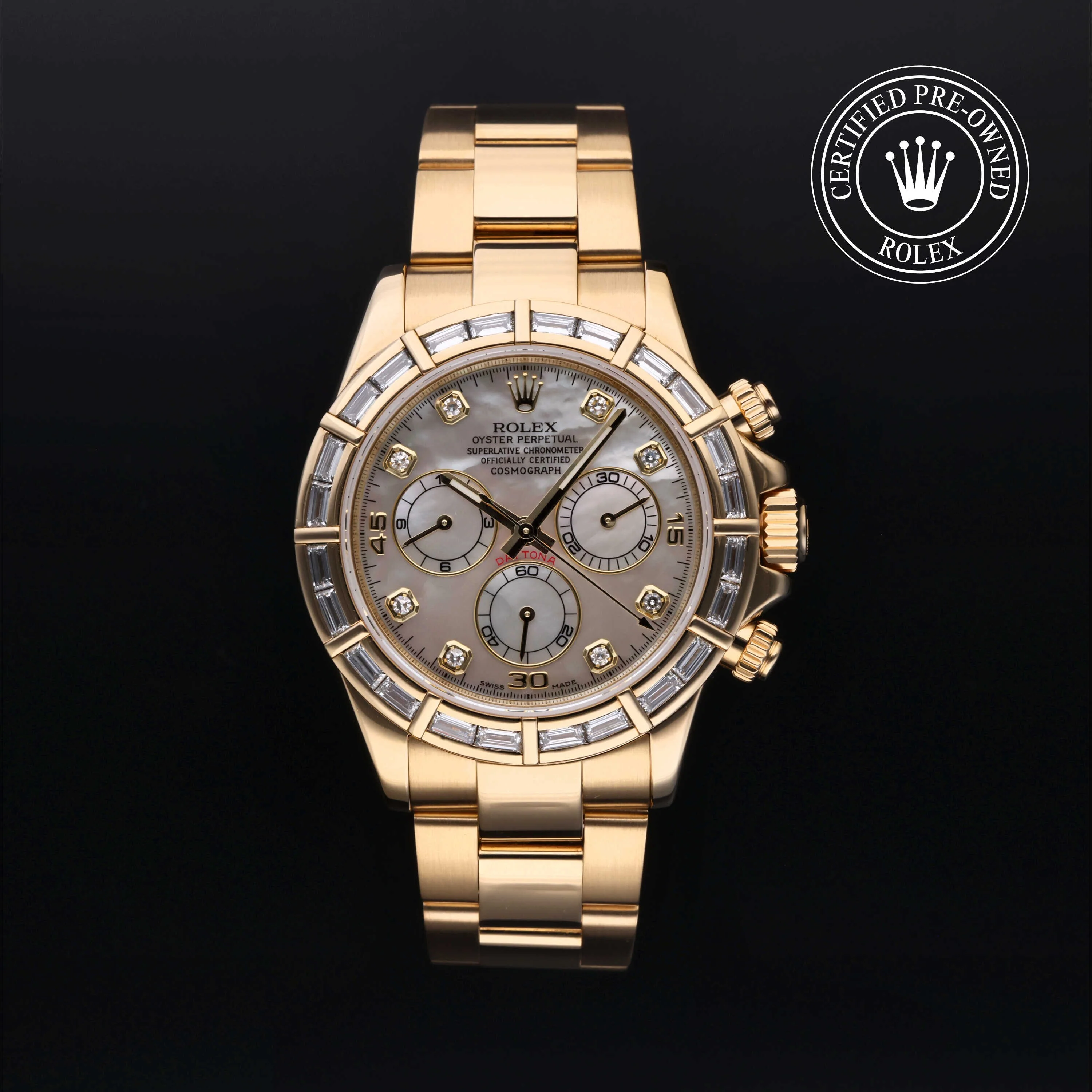Cosmograph Daytona | 40mm, 18K Yellow Gold, Ref. M116568BR - Image 2