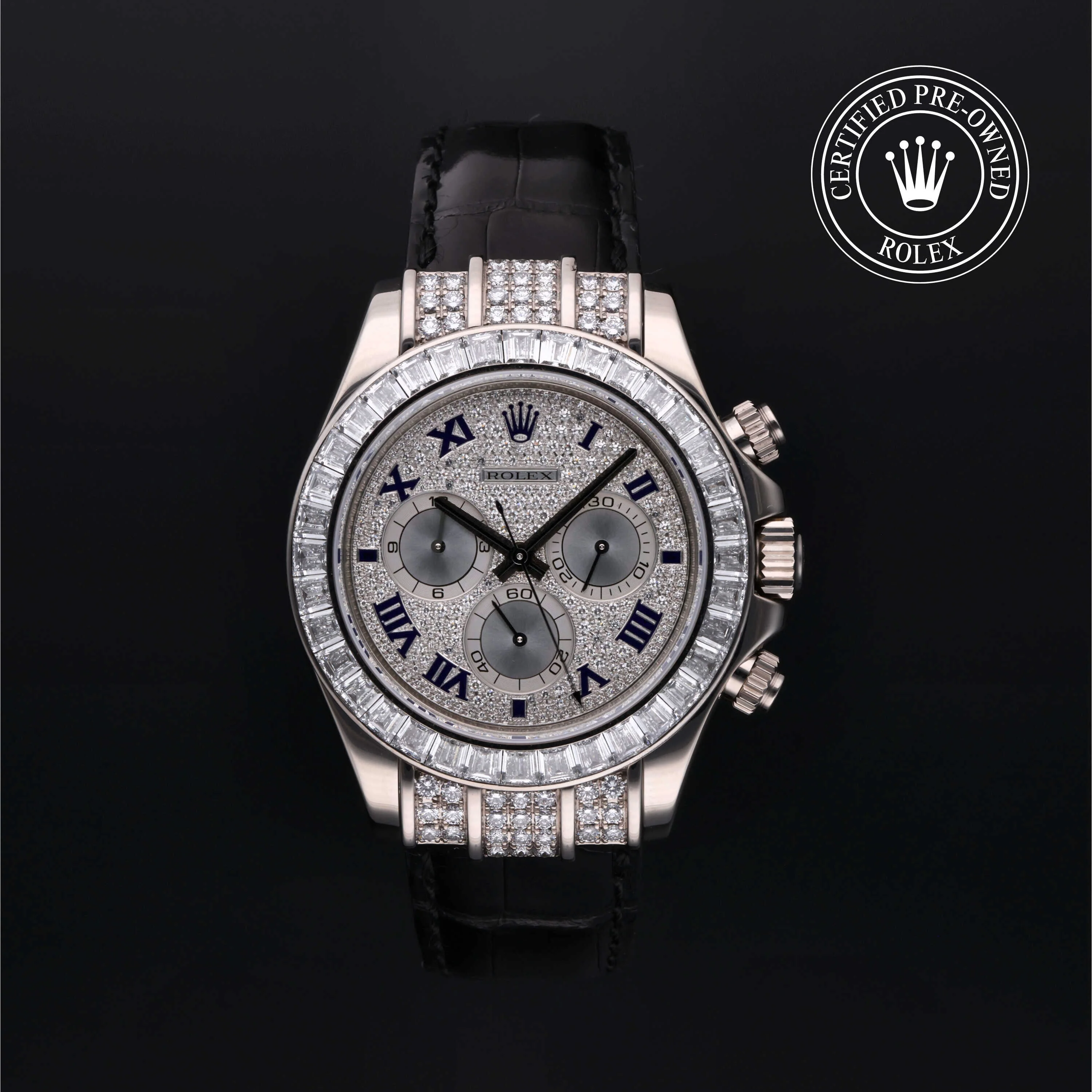 Cosmograph Daytona | 40mm, 18K White Gold, Ref. M116599TBR - Image 2