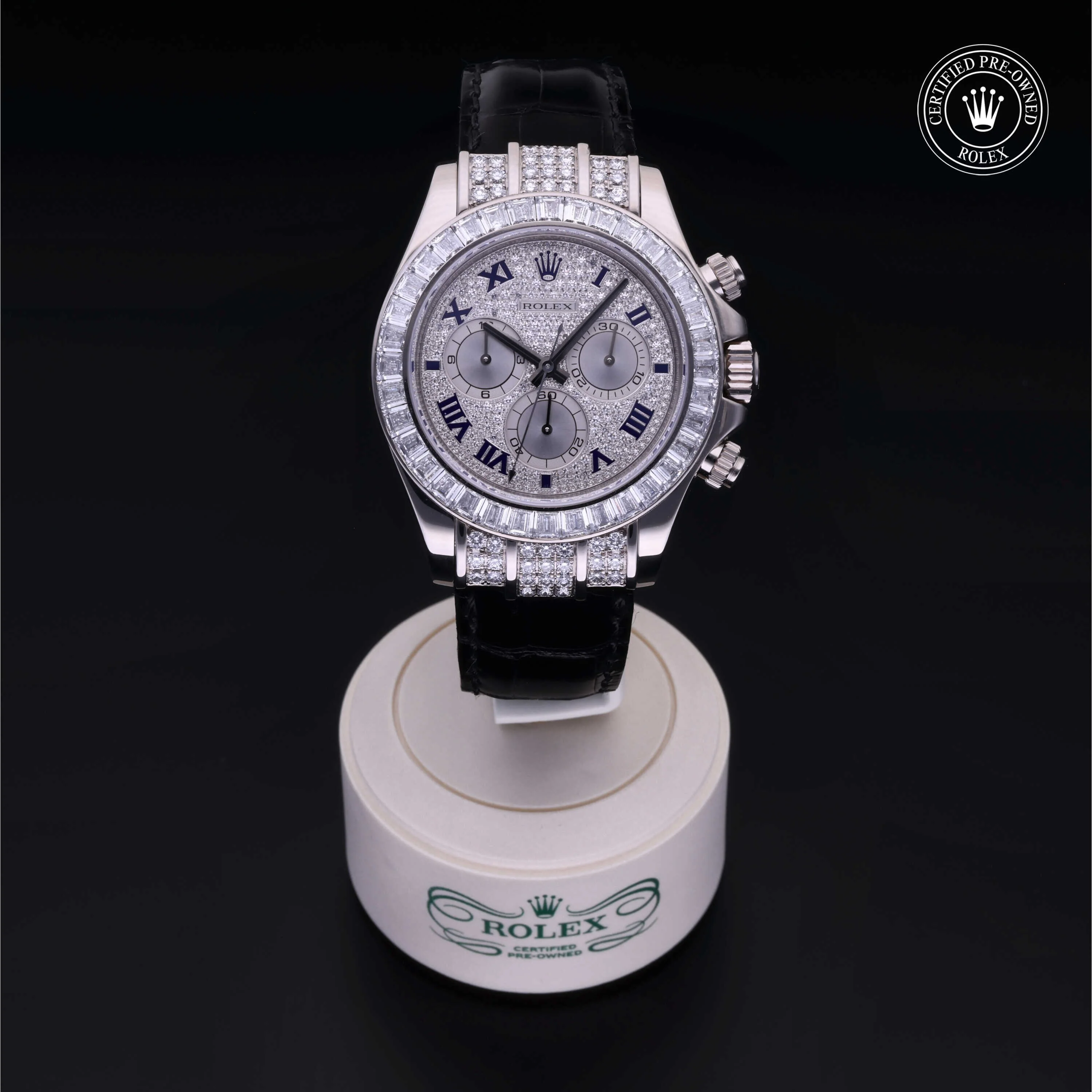 Cosmograph Daytona | 40mm, 18K White Gold, Ref. M116599TBR - Image 3