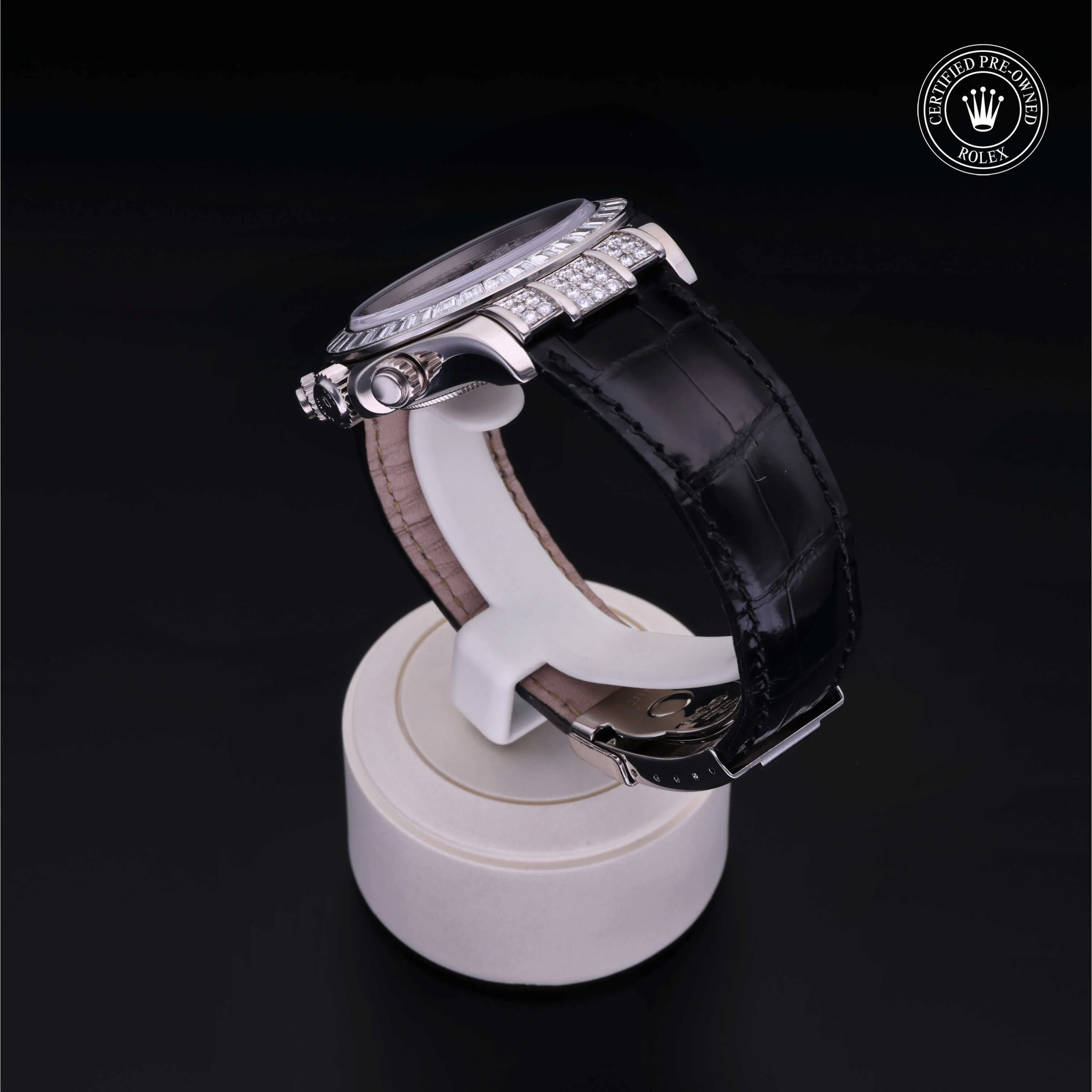 Cosmograph Daytona | 40mm, 18K White Gold, Ref. M116599TBR - Image 5