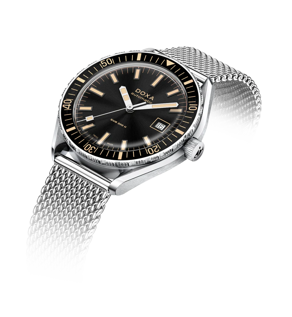 SUB 200 II Sharkhunter | Steel, Black Dial - Image 2