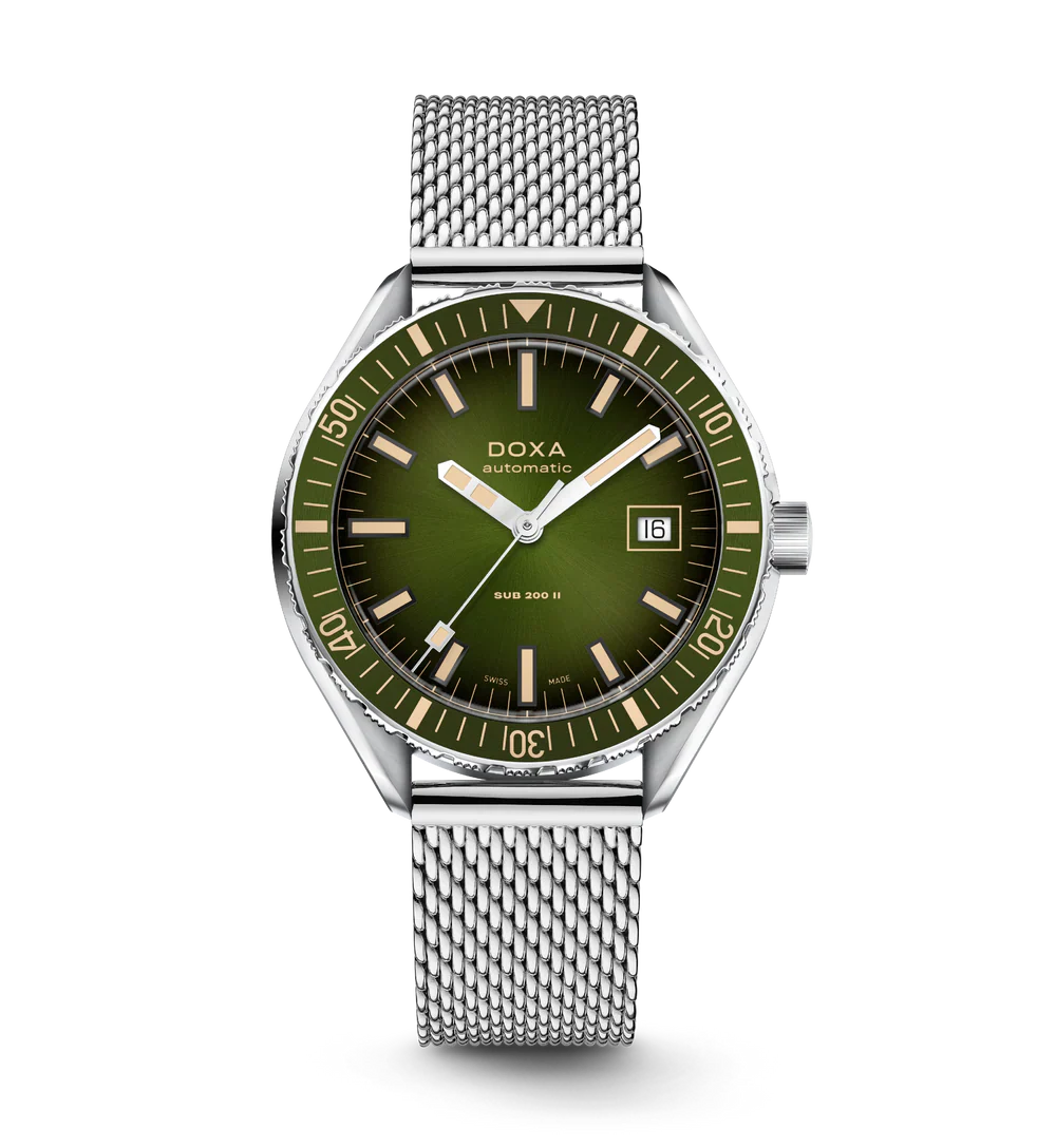 SUB 200 II Sea Emerald | Steel, Green Dial