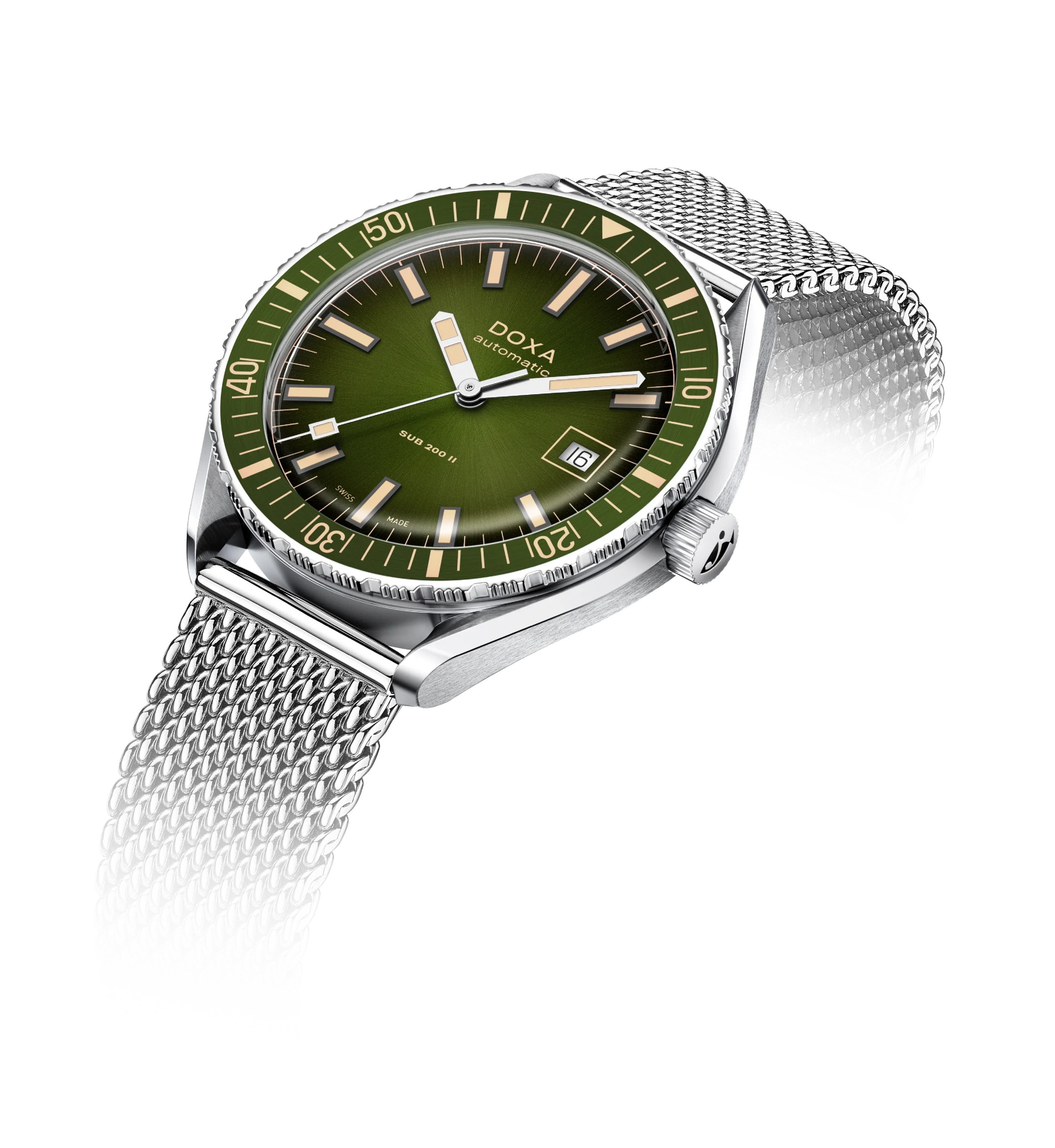 SUB 200 II Sea Emerald | Steel, Green Dial - Image 2