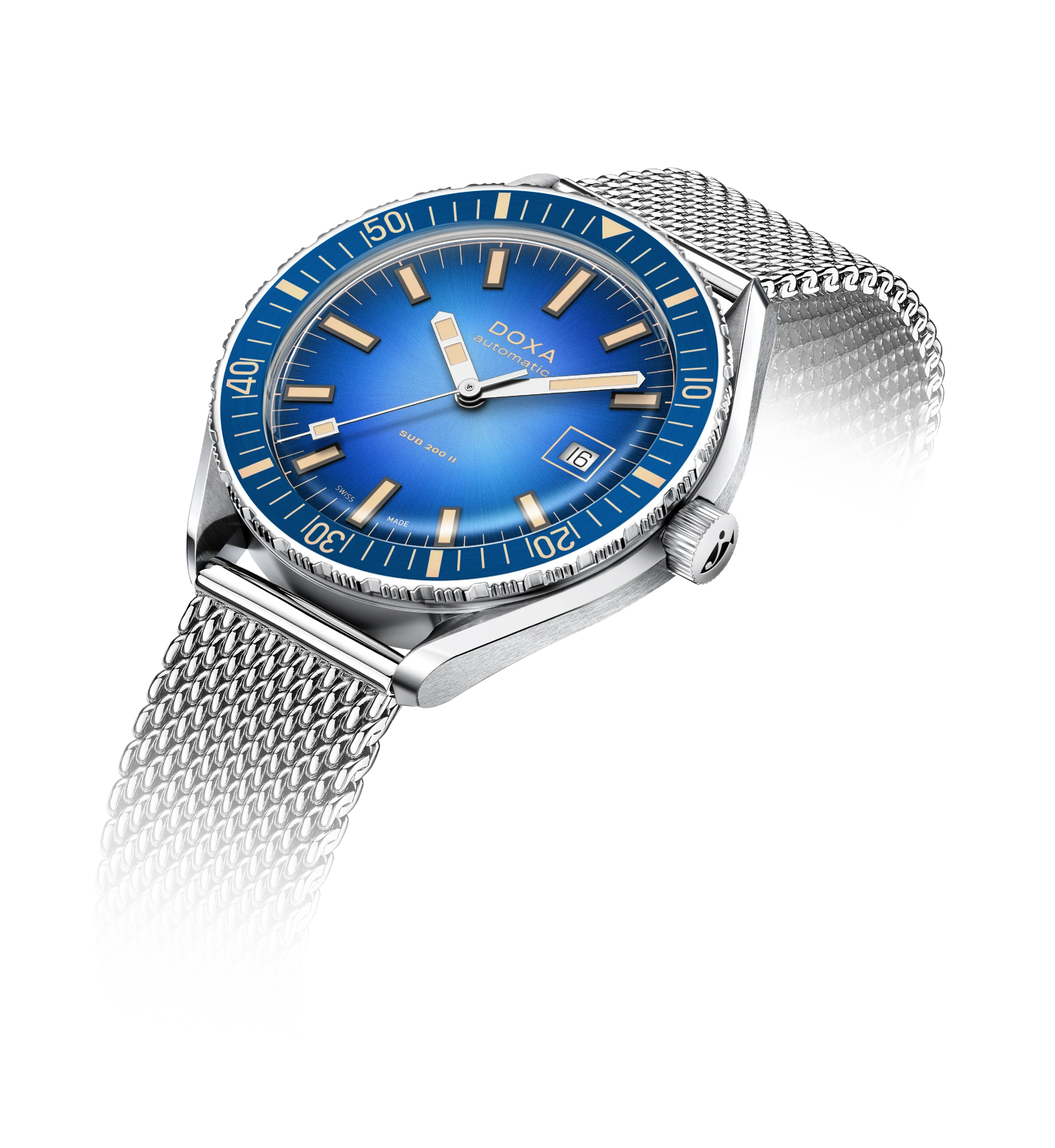 SUB 200 II Caribbean | Steel, Blue Dial - Image 2