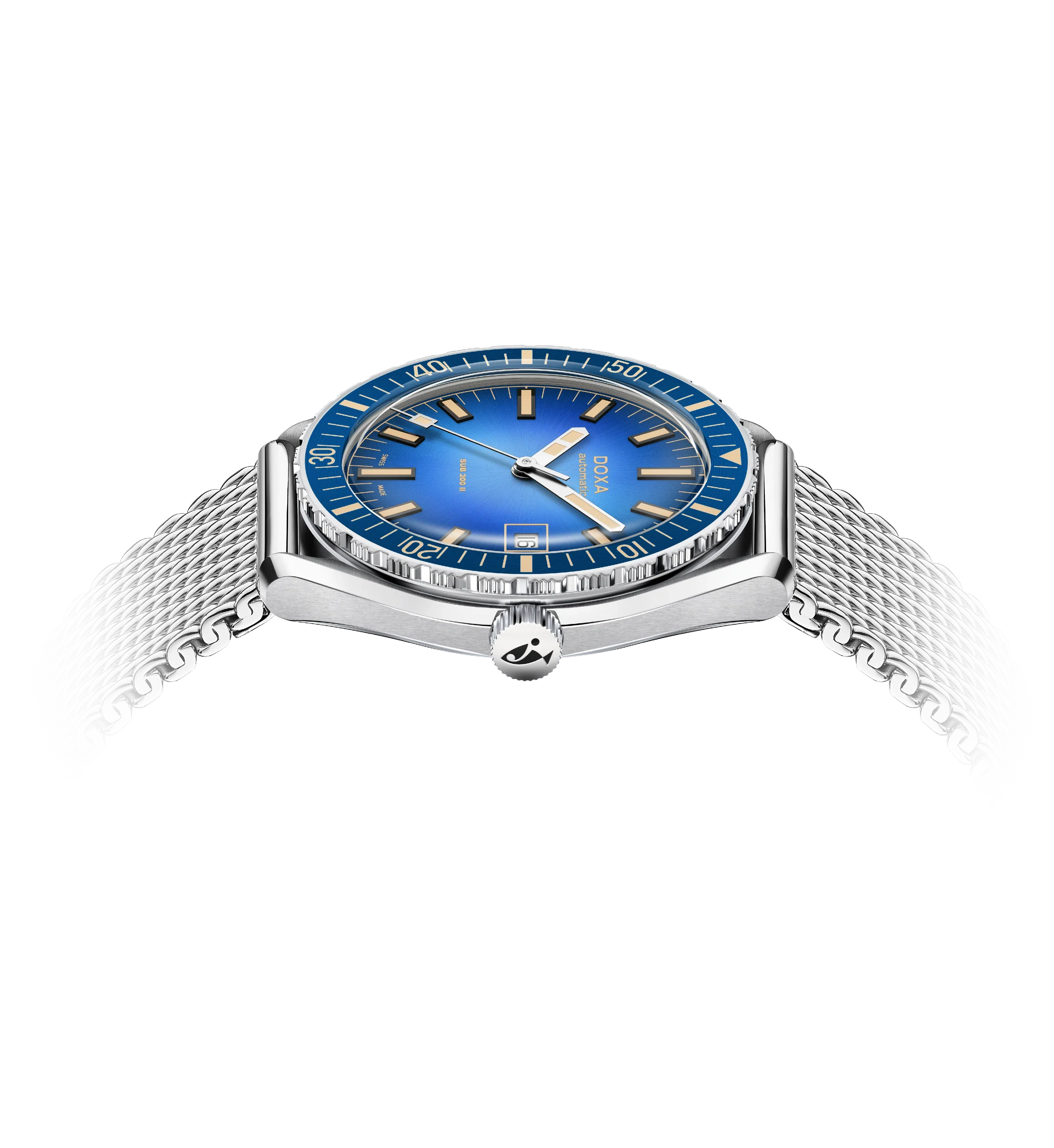 SUB 200 II Caribbean | Steel, Blue Dial - Image 3