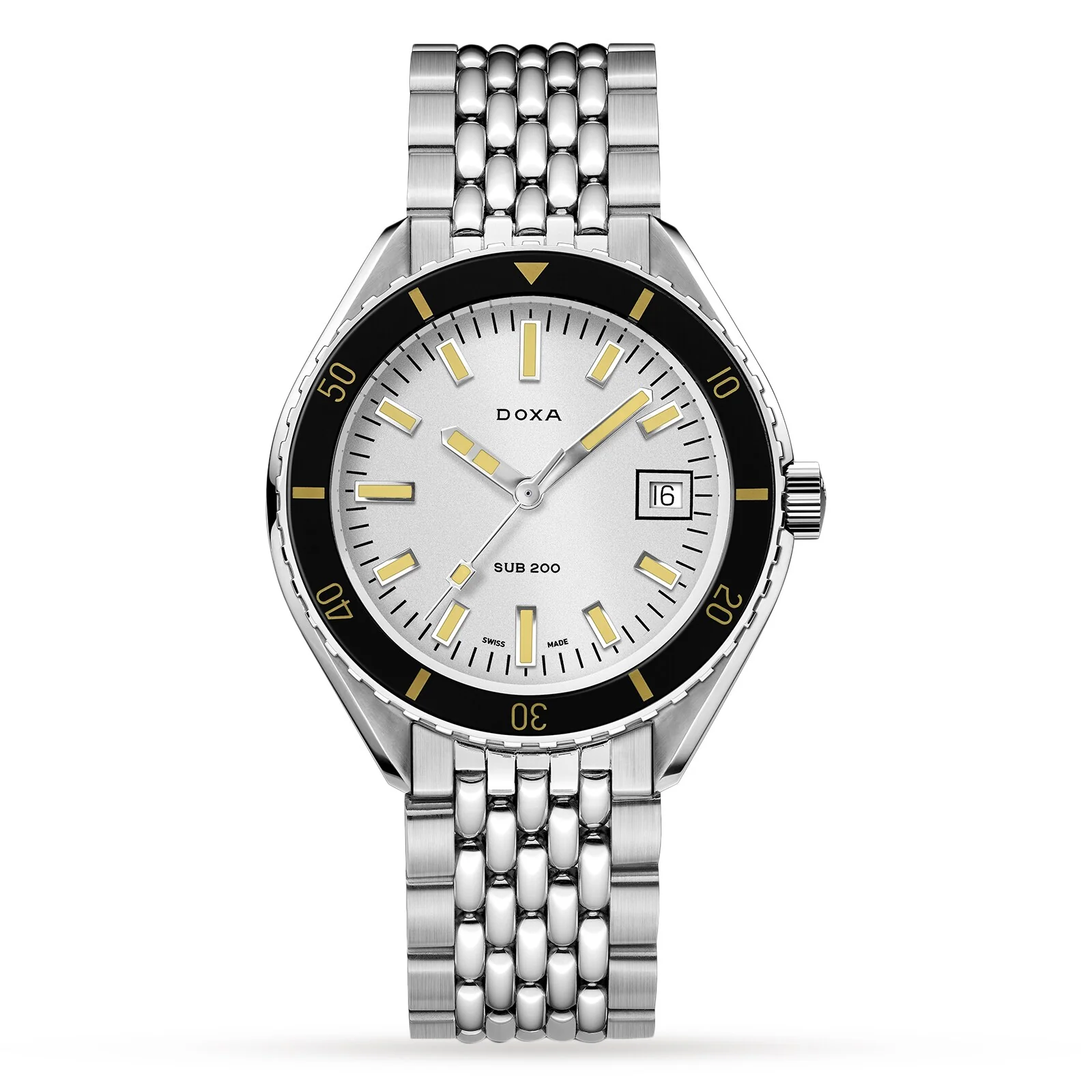 Sub 200 Searambler | 42mm, Steel, Silver Dial