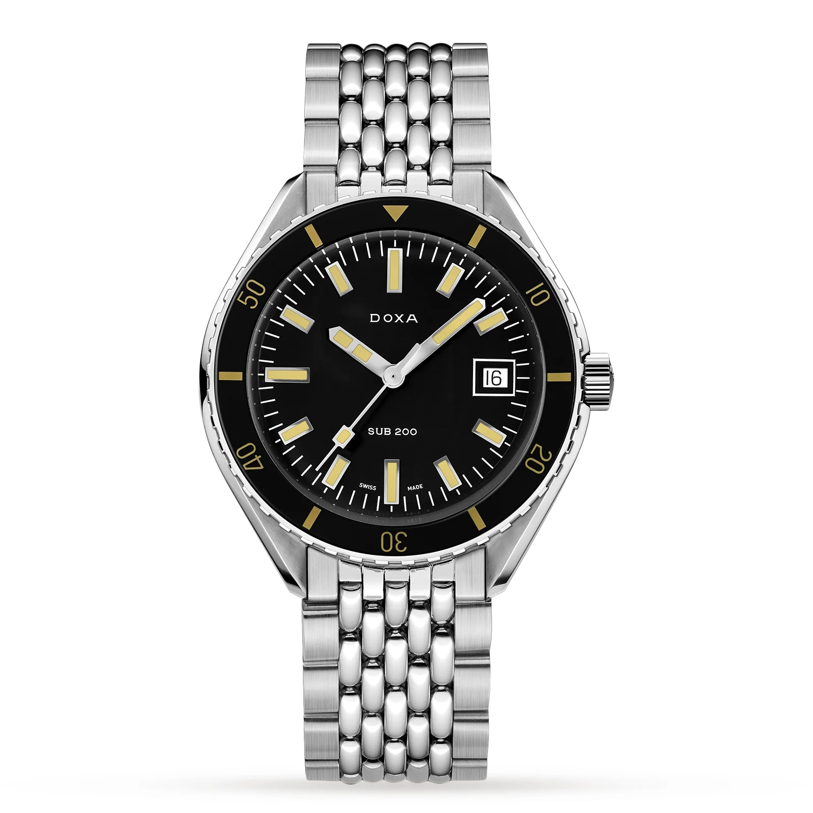 Sub 200 Sharkhunter | 42mm, Steel, Black Dial