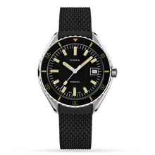 Sub 200 Sharkhunter | 42mm, Steel, Fabric, Black Dial - Image 10