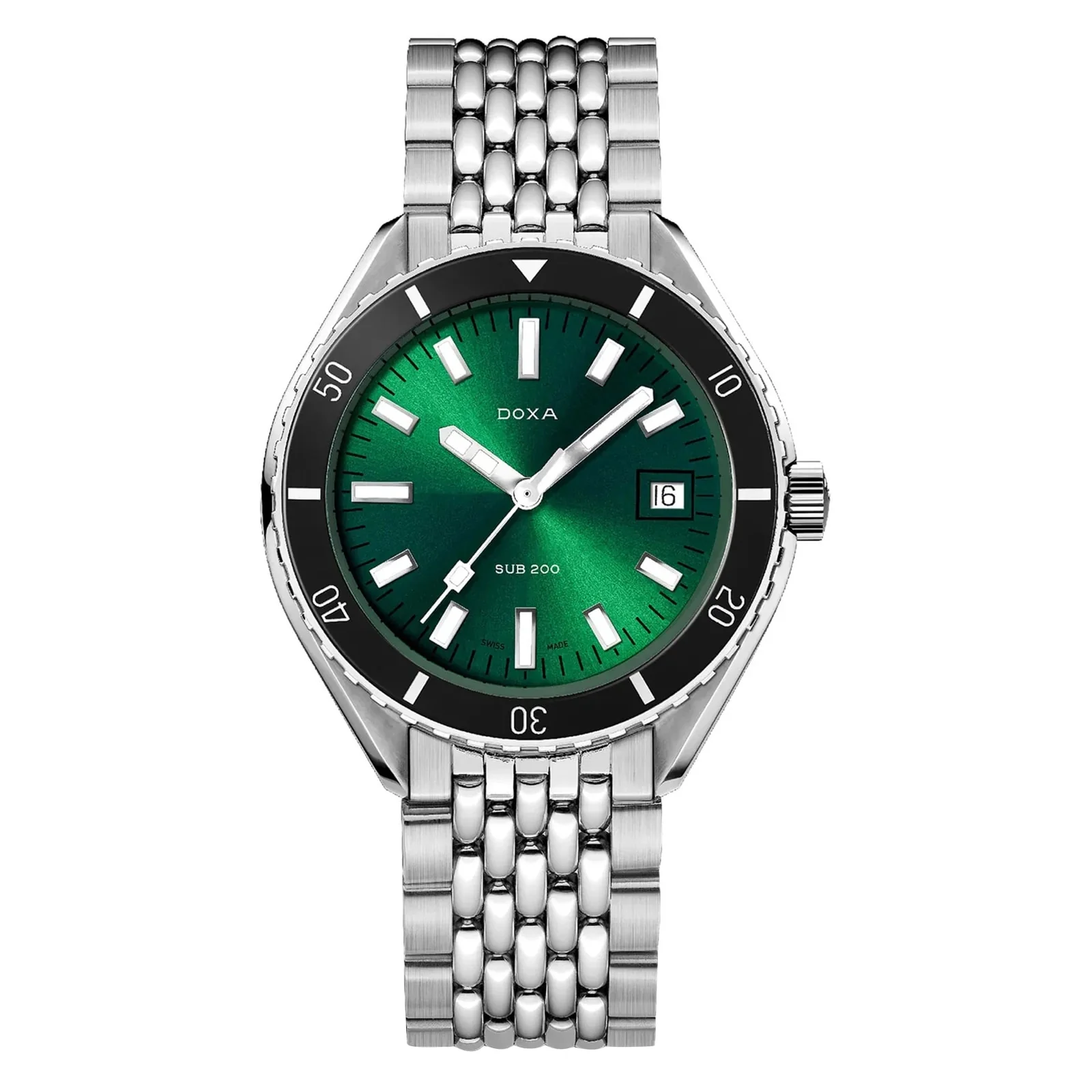 Sub 200 Sea Emerald | 42mm, Steel, Green Dial