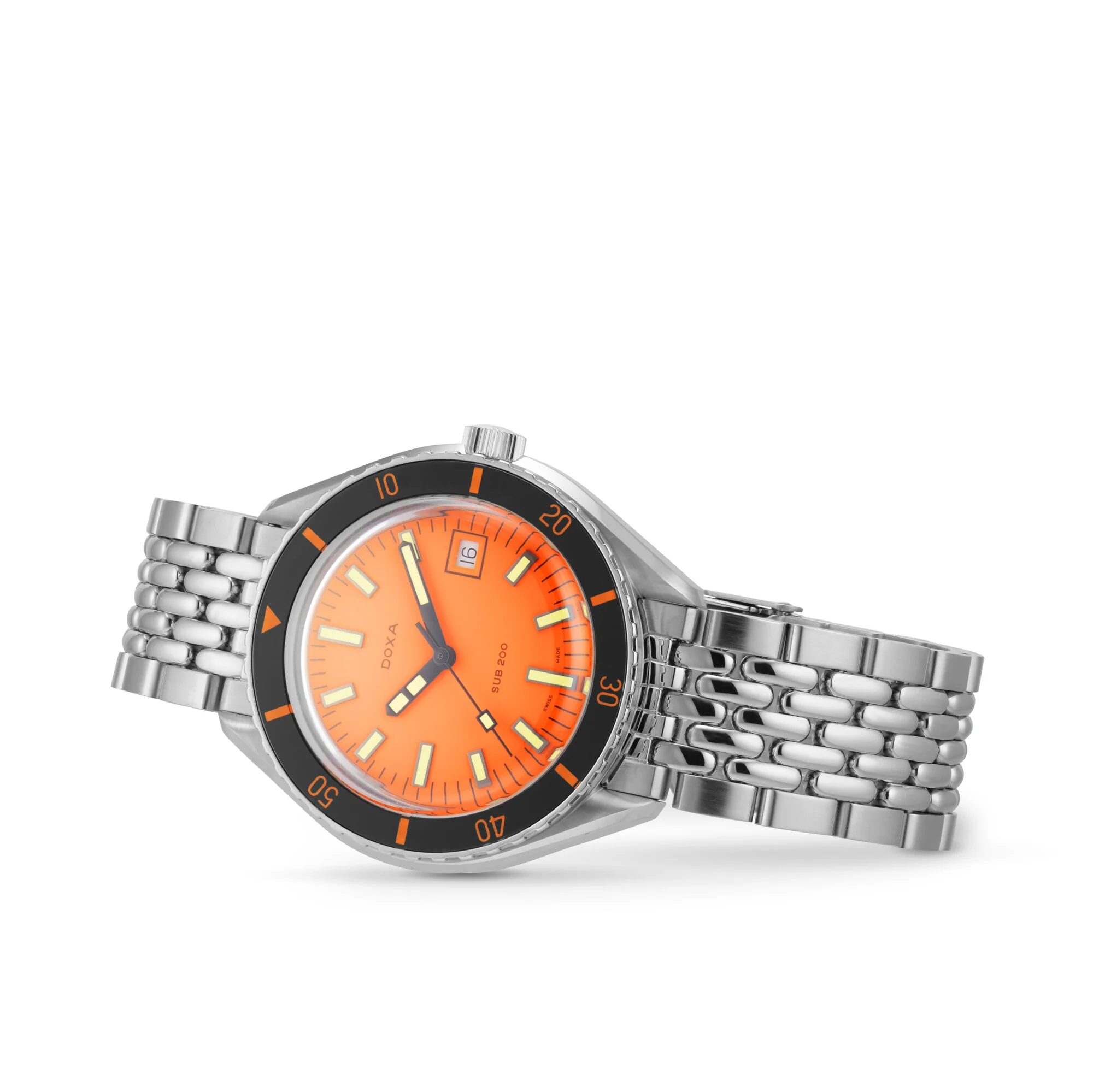 Sub 200 Professional | 42mm, Steel, Orange Dial - Image 4