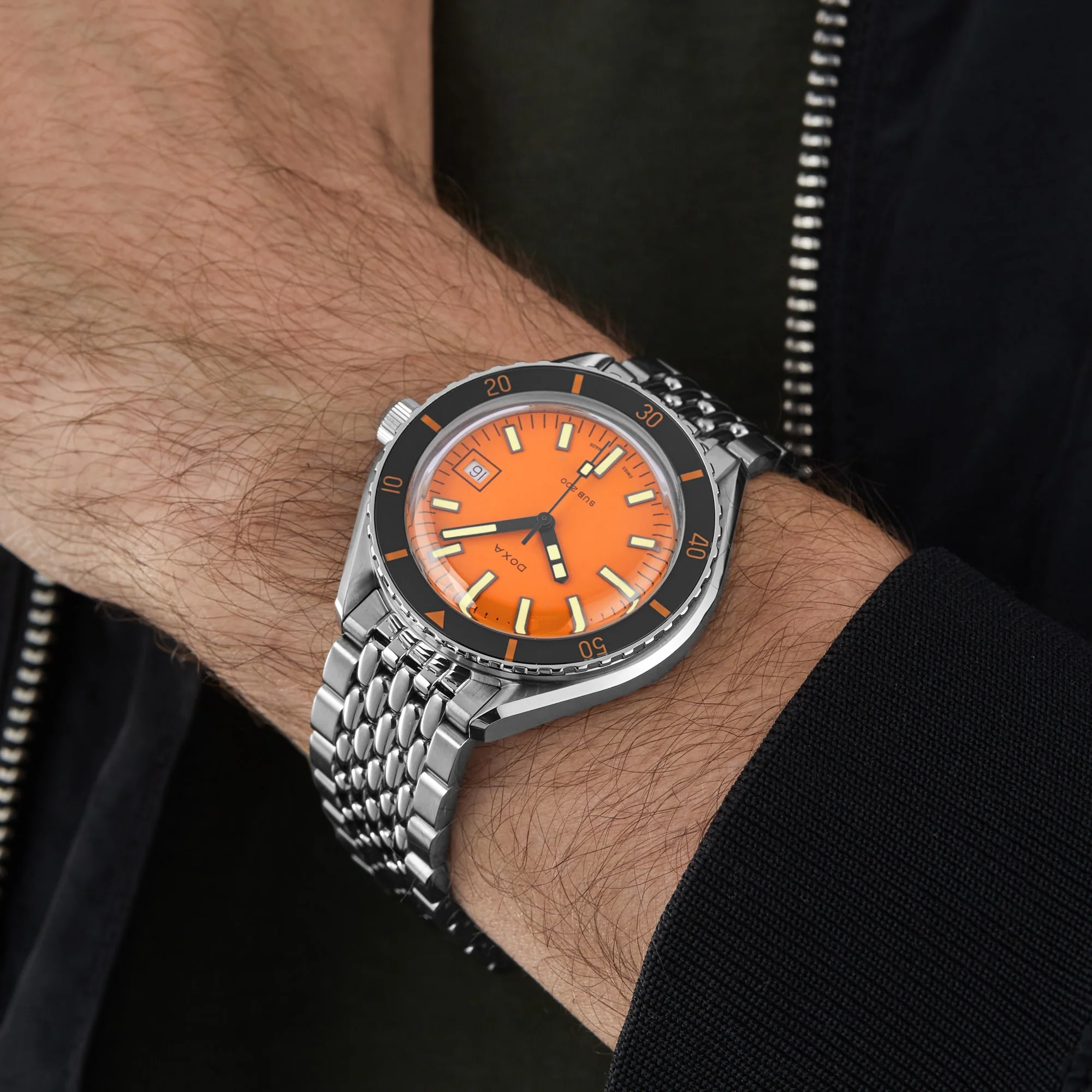 Sub 200 Professional | 42mm, Steel, Orange Dial - Image 7