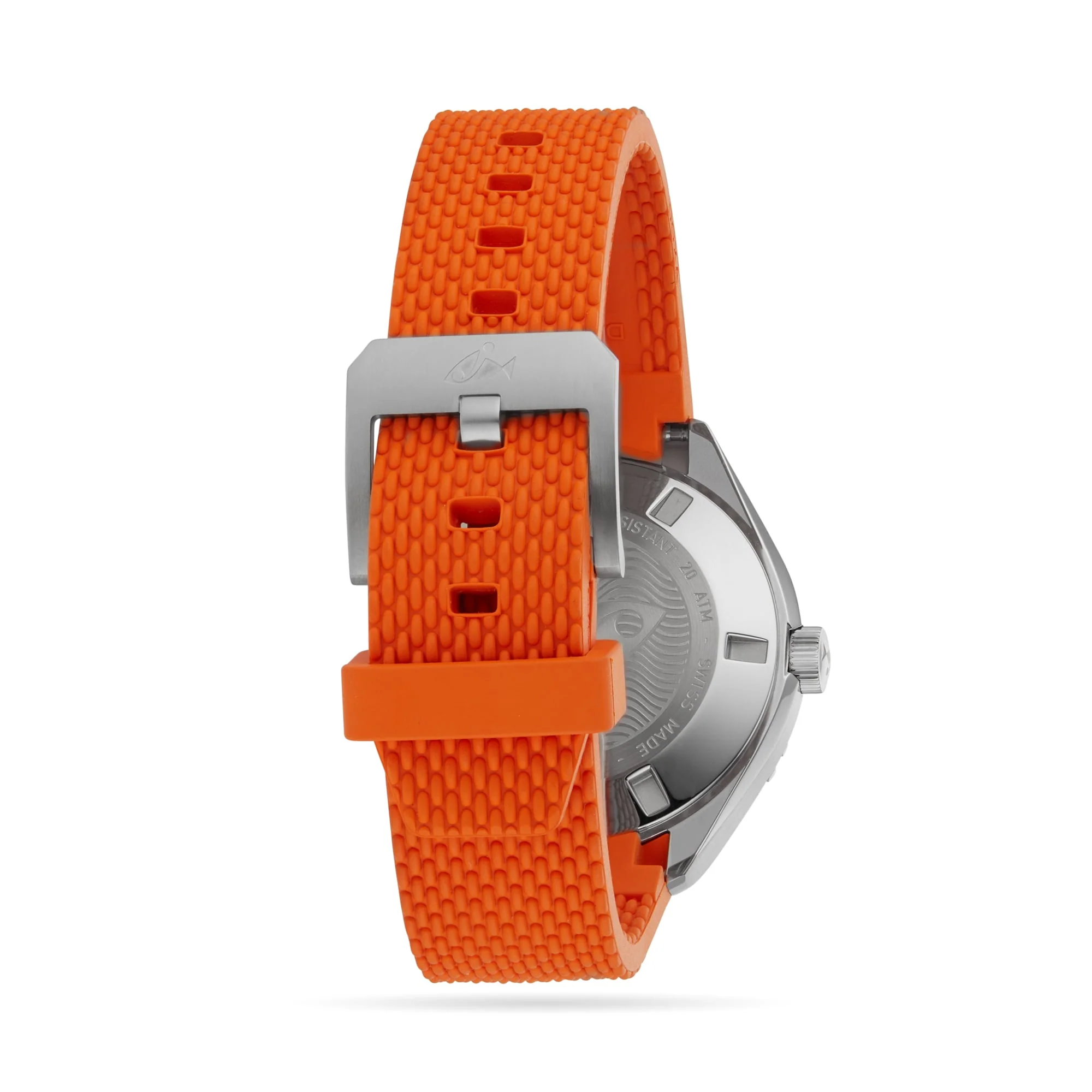 Sub 200 Professional | 42mm, Steel, Rubber, Orange Dial - Image 6