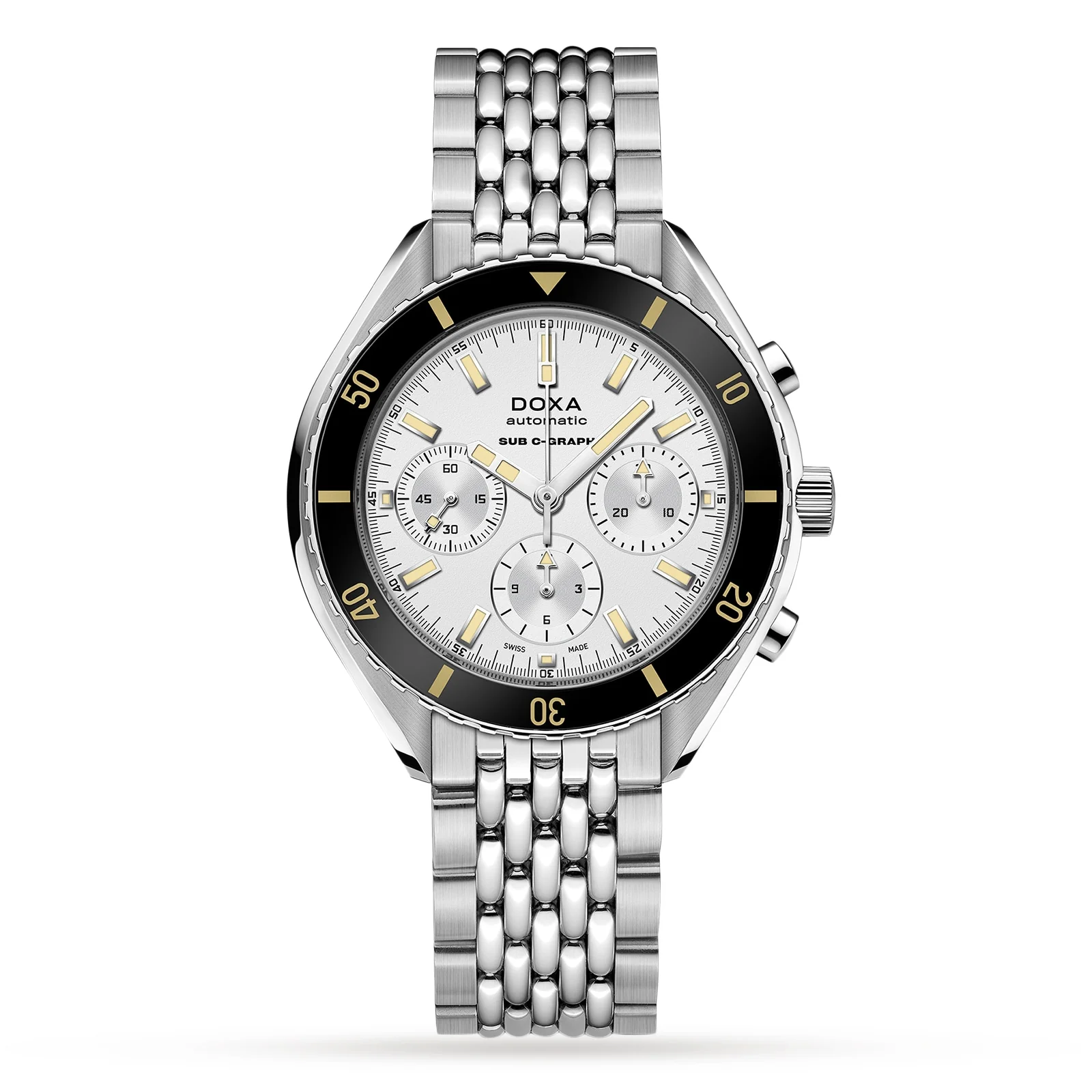 Sub 200 C-Graph Searambler | 45mm, Steel, Silver Dial
