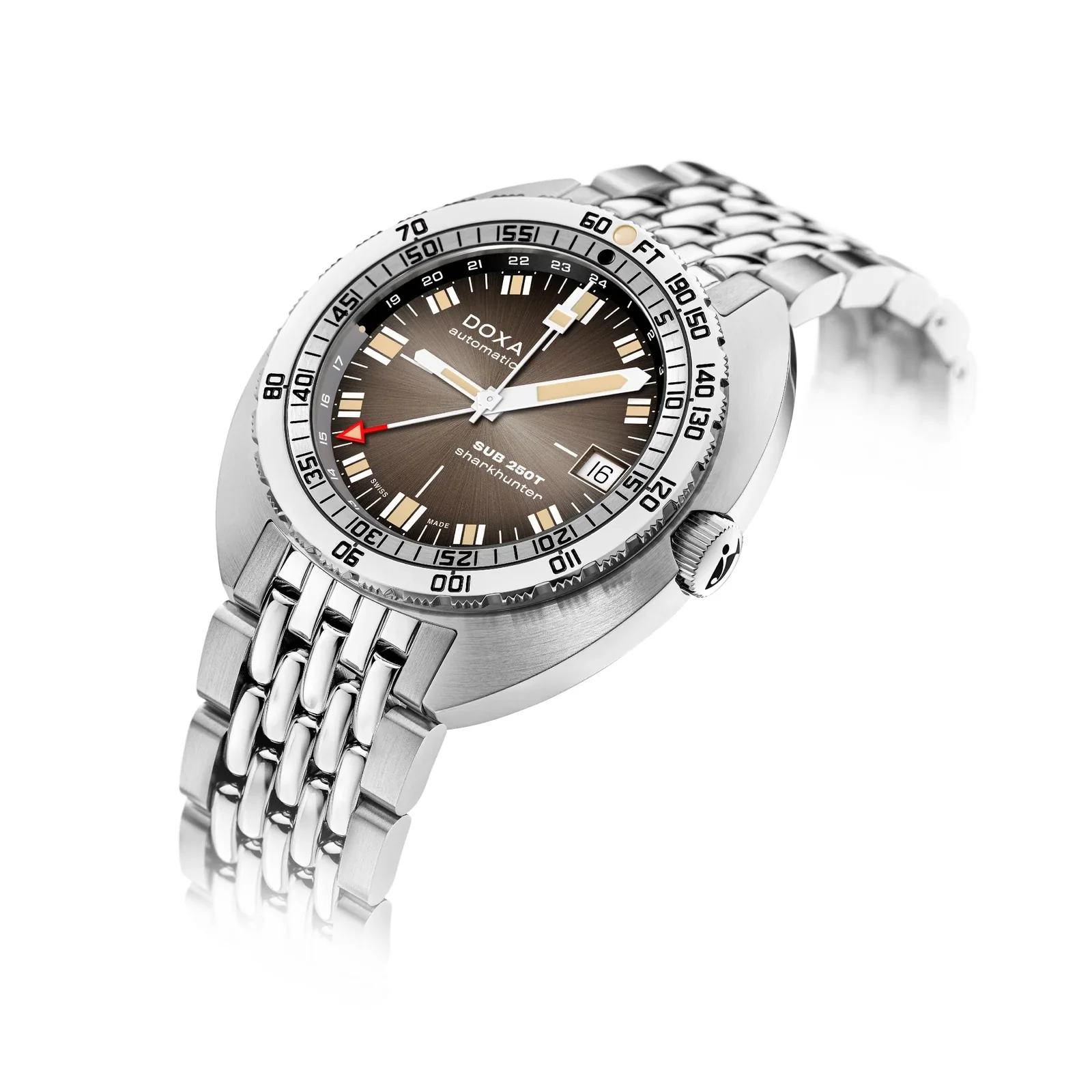 SUB 250T GMT Sharkhunter Vintage | 43mm, Steel, Grey Dial - Image 3