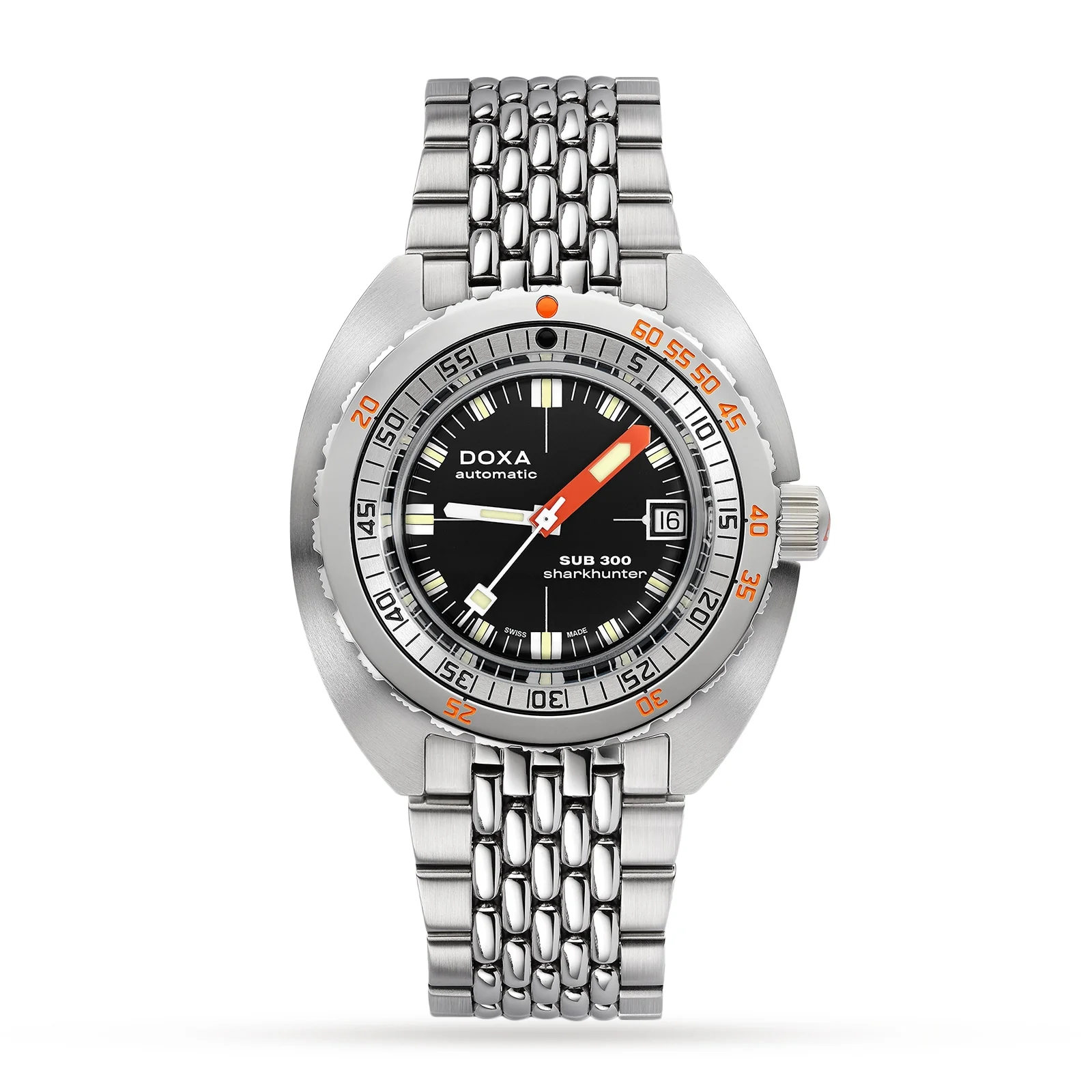 Sub 300 Sharkhunter | 42.5mm, Steel, Black Dial