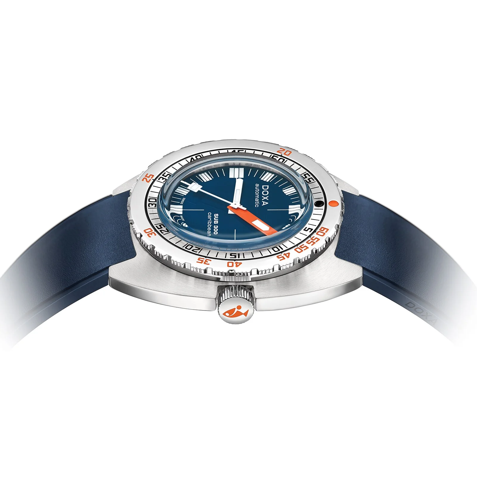Sub 300 Caribbean | 42.5mm, Steel, Rubber, Navy Dial - Image 3