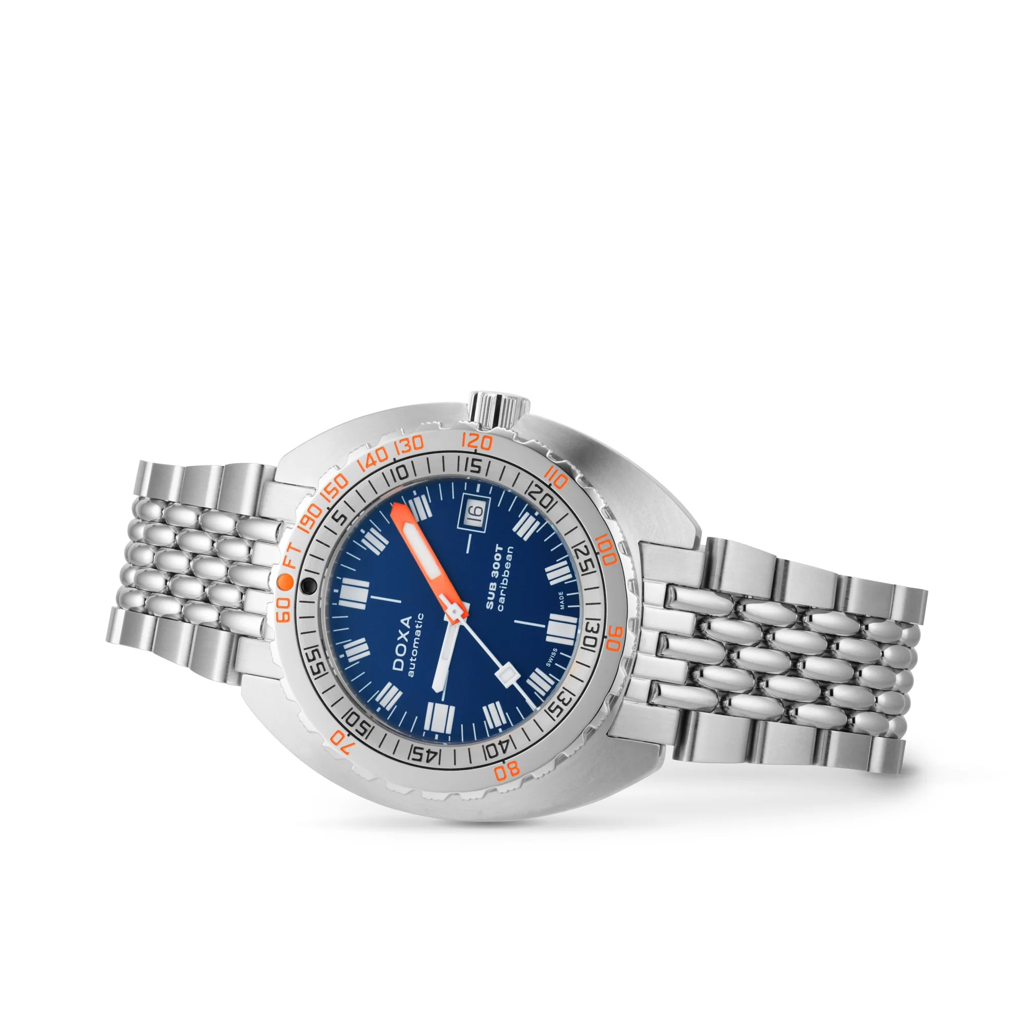 Sub 300T Caribbean | 42.5mm, Steel, Navy Dial - Image 4