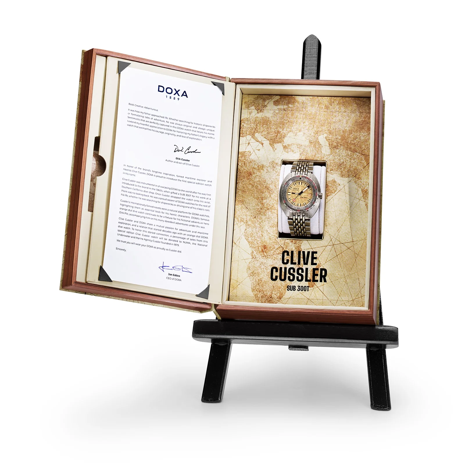 Sub 300T Clive Cussler | 42.5mm, Steel, Beige Dial - Image 7