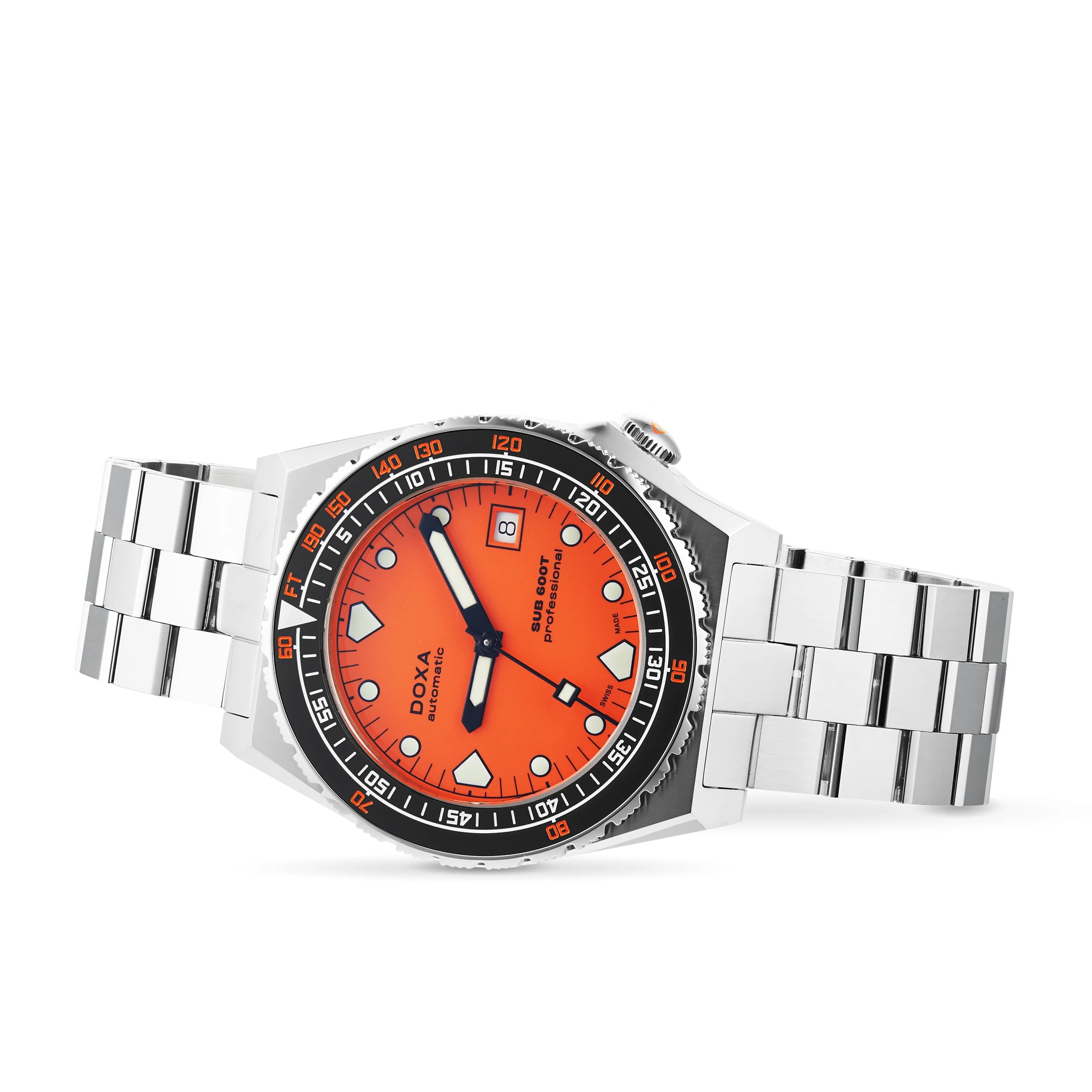 Sub 600T Professional | 40mm, Steel, Orange Dial - Image 4