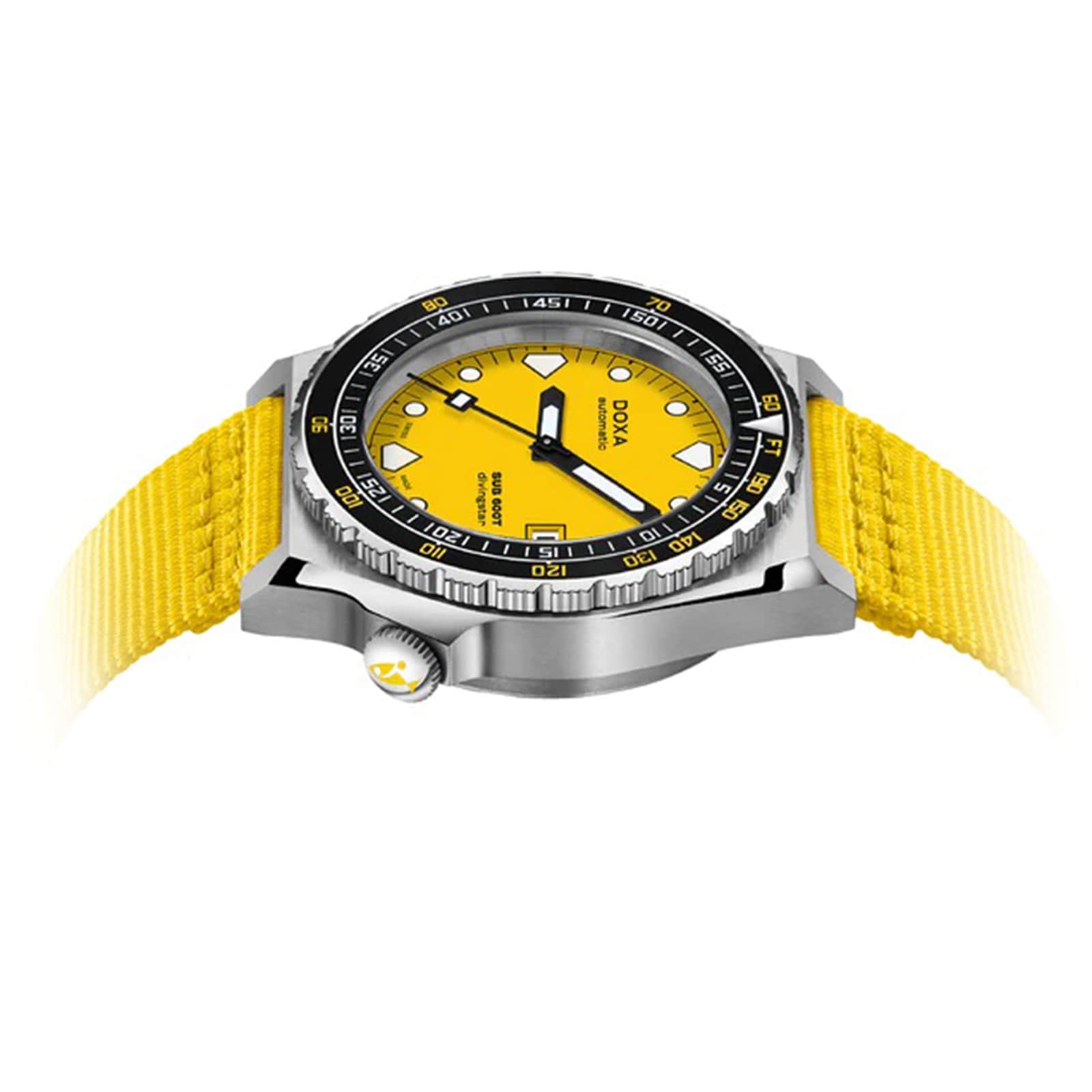 Sub 600T Divingstar | 40mm, Steel, Nylon, Yellow Dial - Image 3