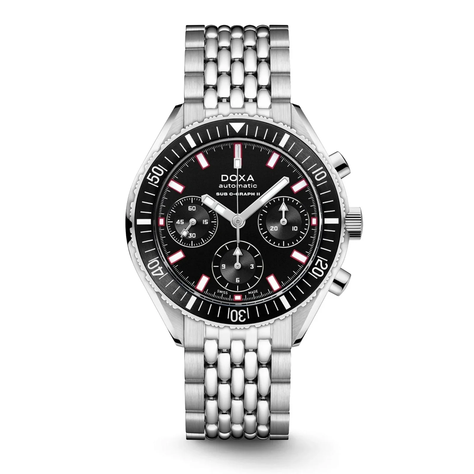 Sub 200 C-Graph II Sharkhunter | 42mm, Steel, Black Dial