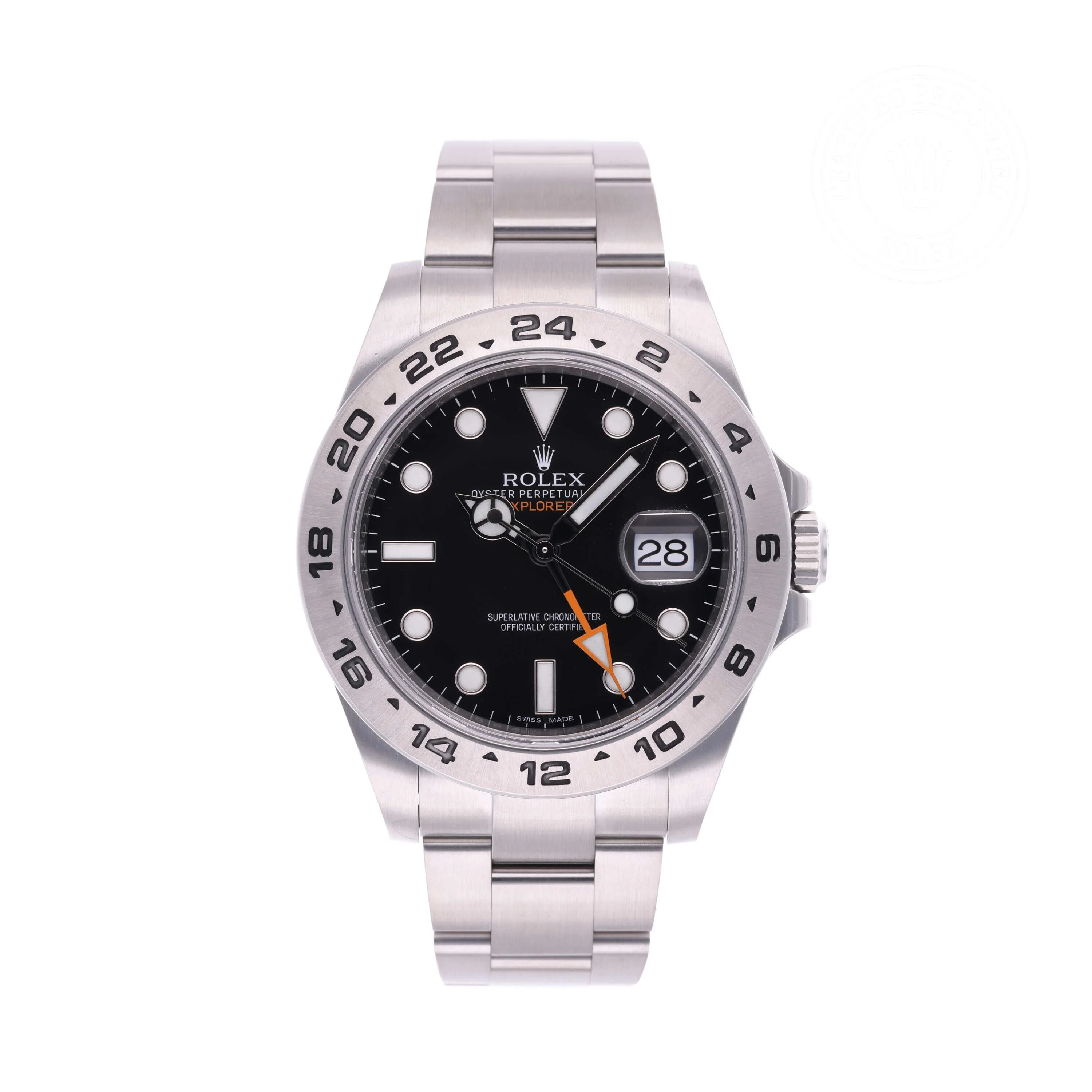 Explorer II | 42mm, Steel, Ref. M216570