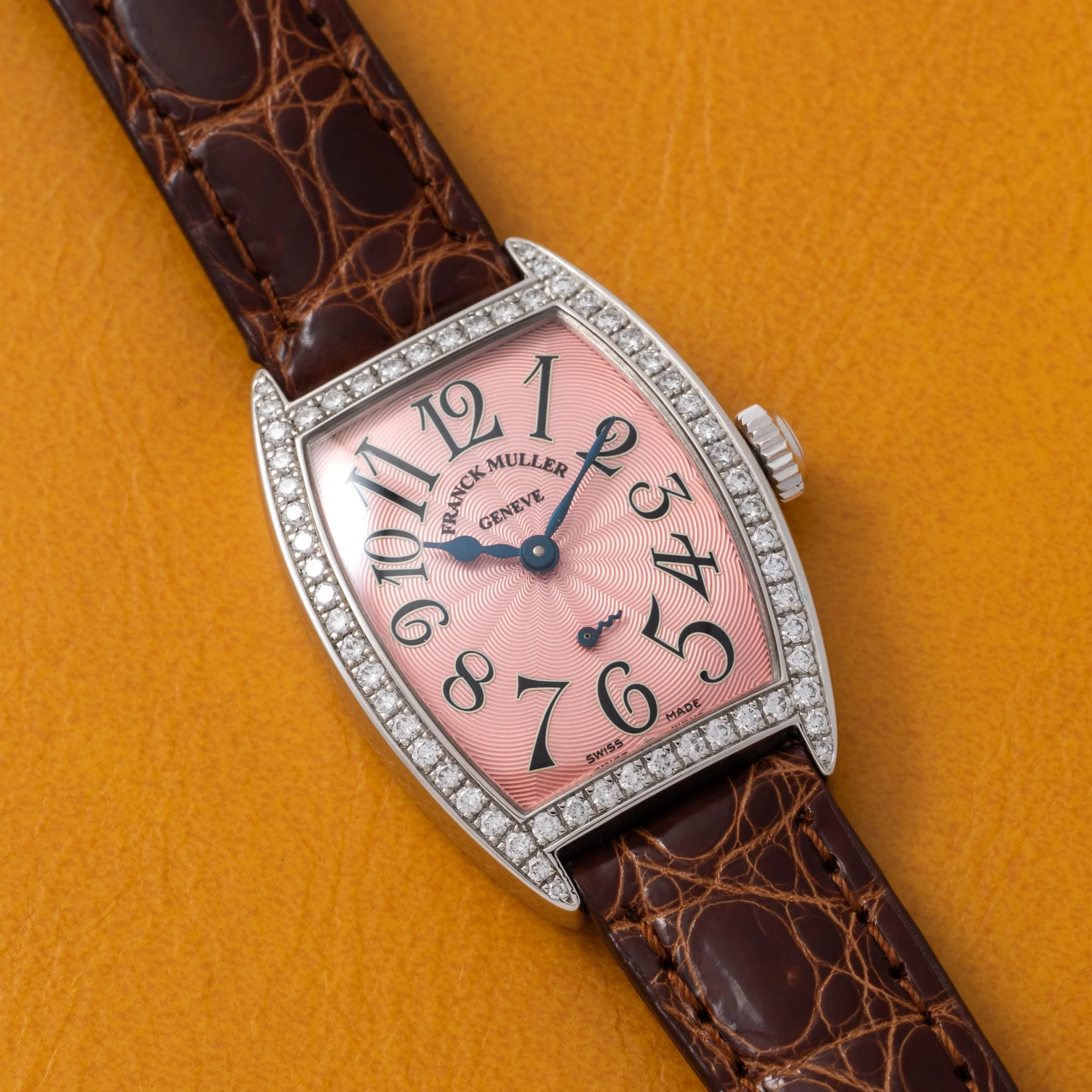 Franck Muller Cintree Curvex Platinum Diamond - Image 10