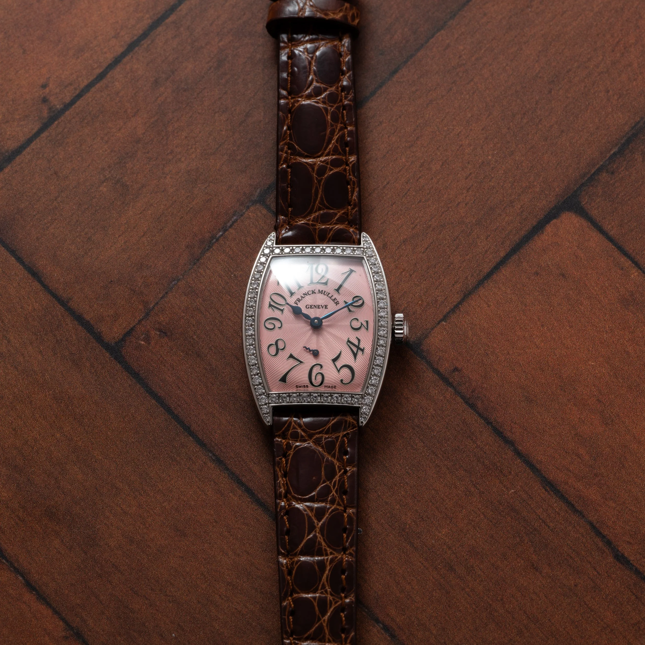 Franck Muller Cintree Curvex Platinum Diamond - Image 5
