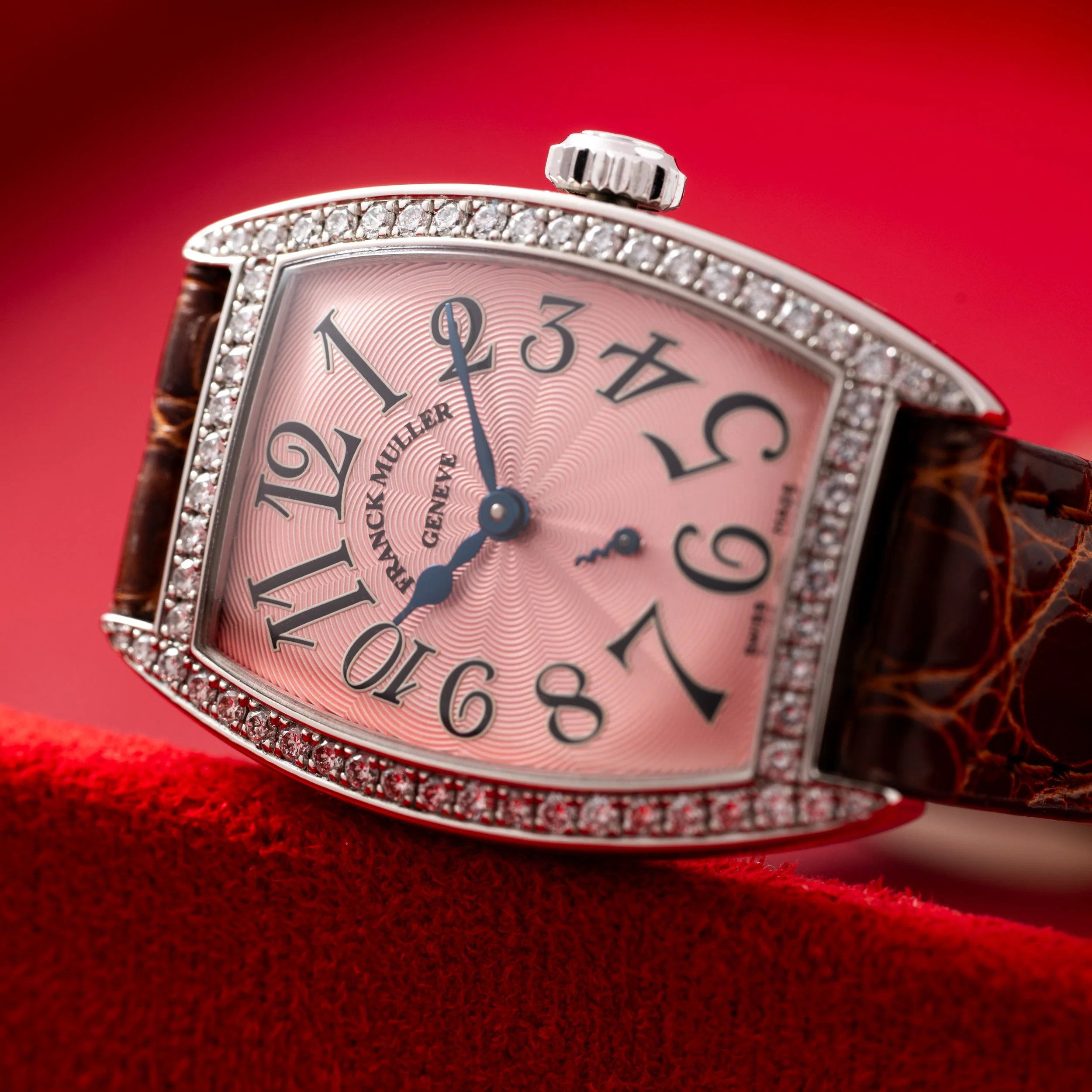 Franck Muller Cintree Curvex Platinum Diamond - Image 6