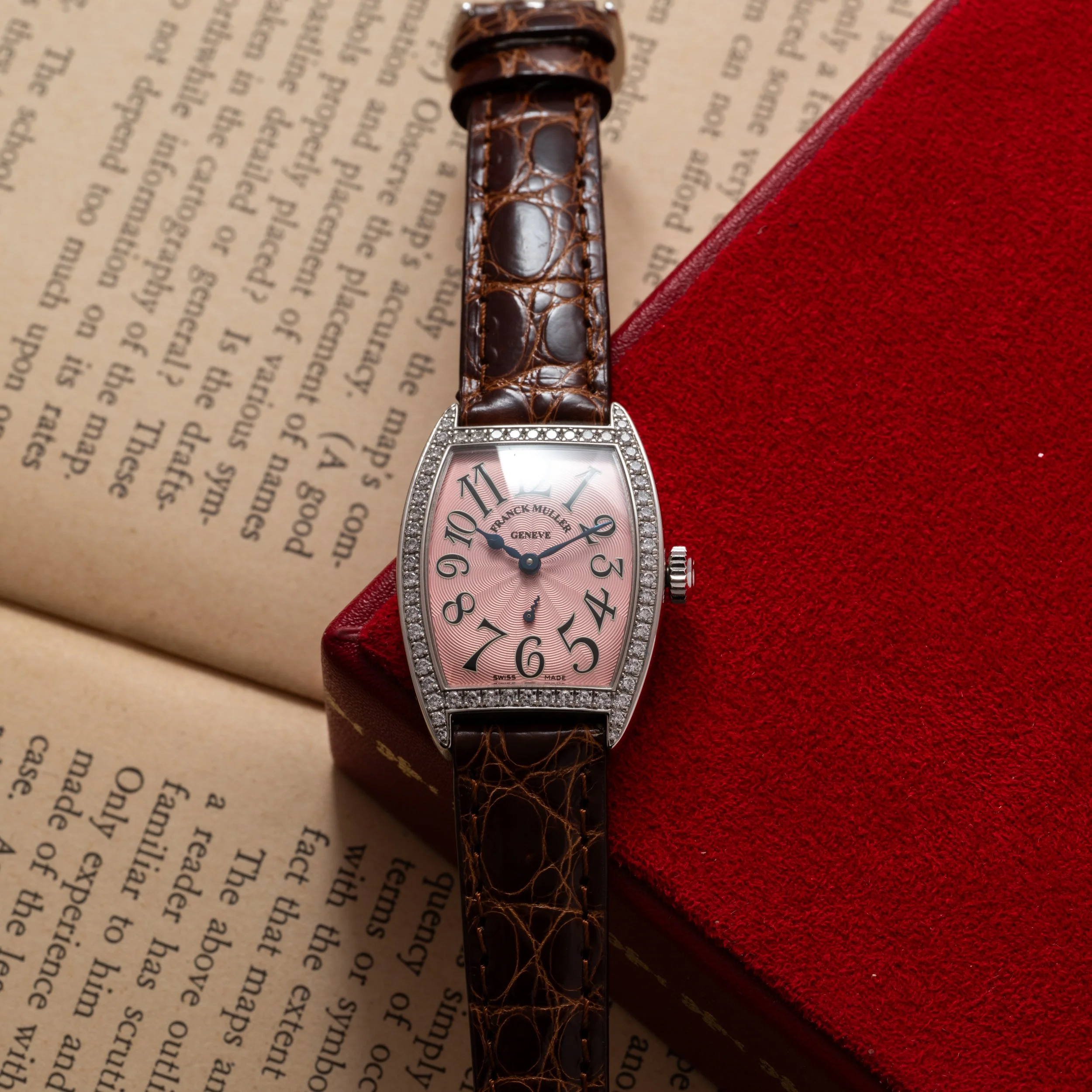 Franck Muller Cintree Curvex Platinum Diamond - Image 8