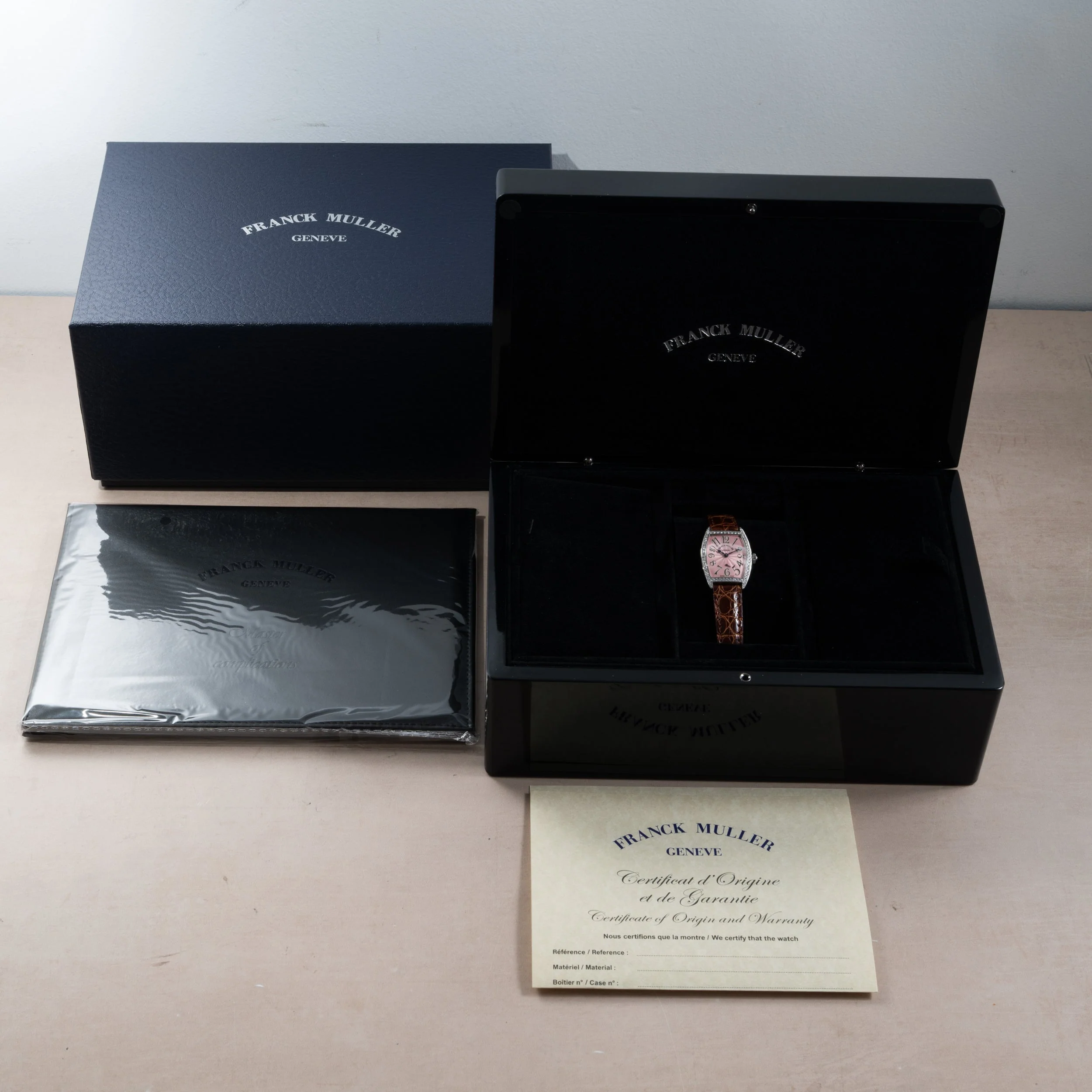 Franck Muller Cintree Curvex Platinum Diamond - Image 9