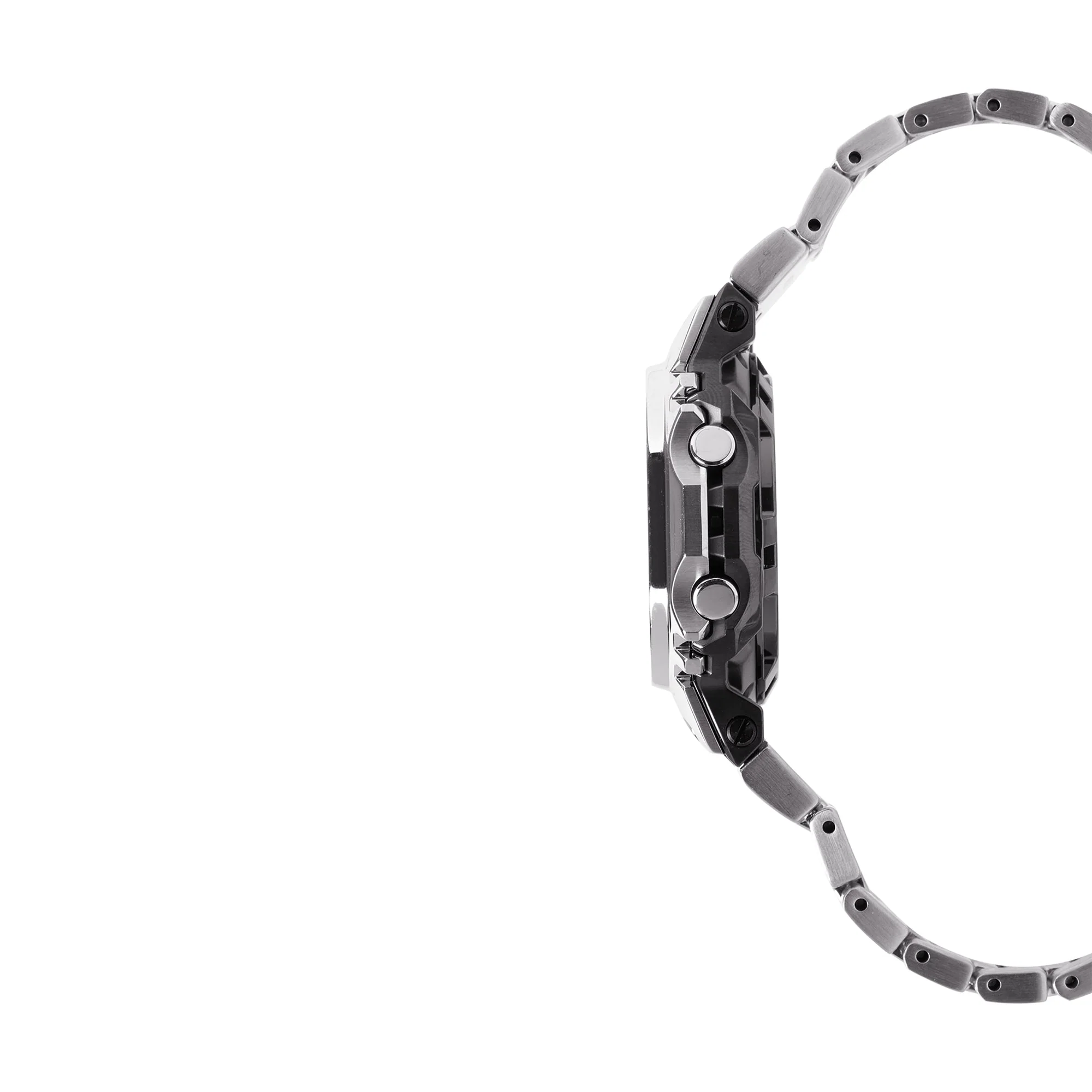 GMW-BZ5000D-1 Solar Premium Metal Steel Silver | 49mm, Steel, Black Dial - Image 3