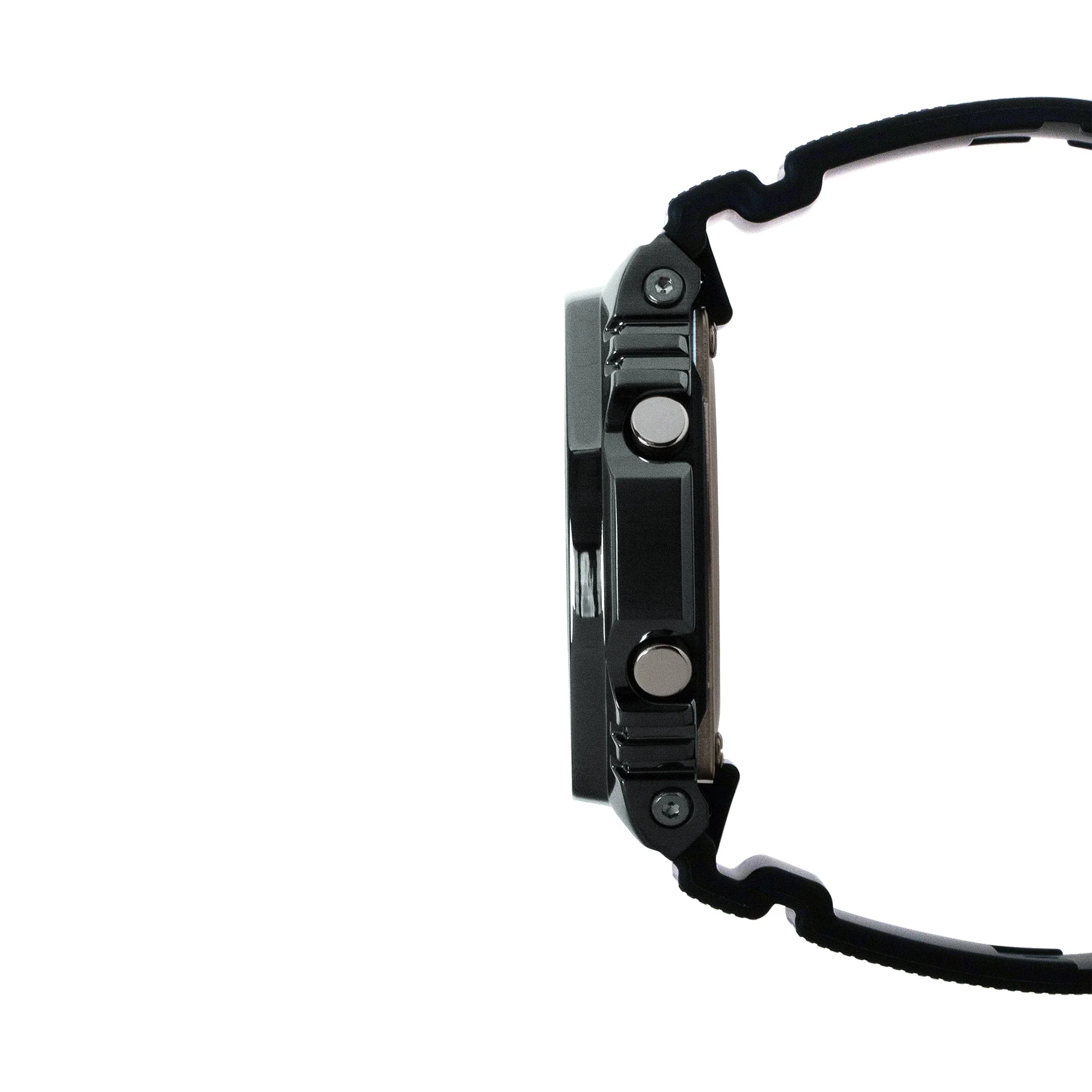 GM-2100BB-1A Quartz G Steel Steel / Resin Black | 49mm, Steel & Rubber Coating, Resin, Black Dial - Image 3