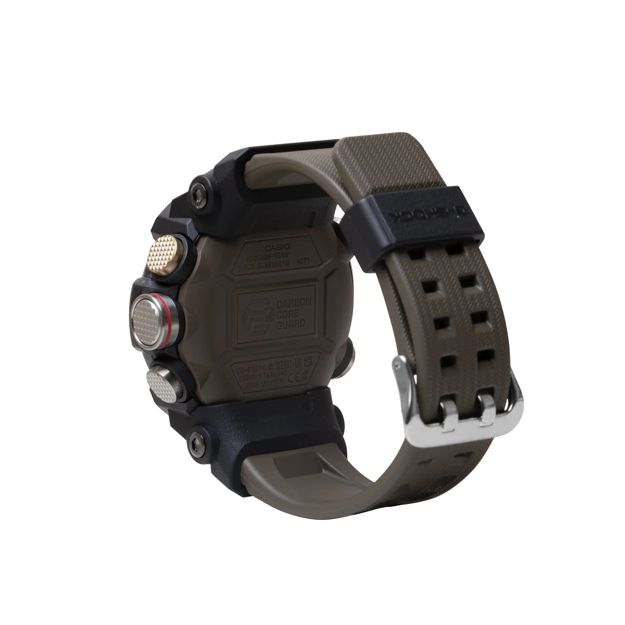 GG-B100X-1A3 Quartz Master of G Mudmaster Steel / Carbon Black | 55mm, Steel & Carbon, Resin, Black Dial - Image 2