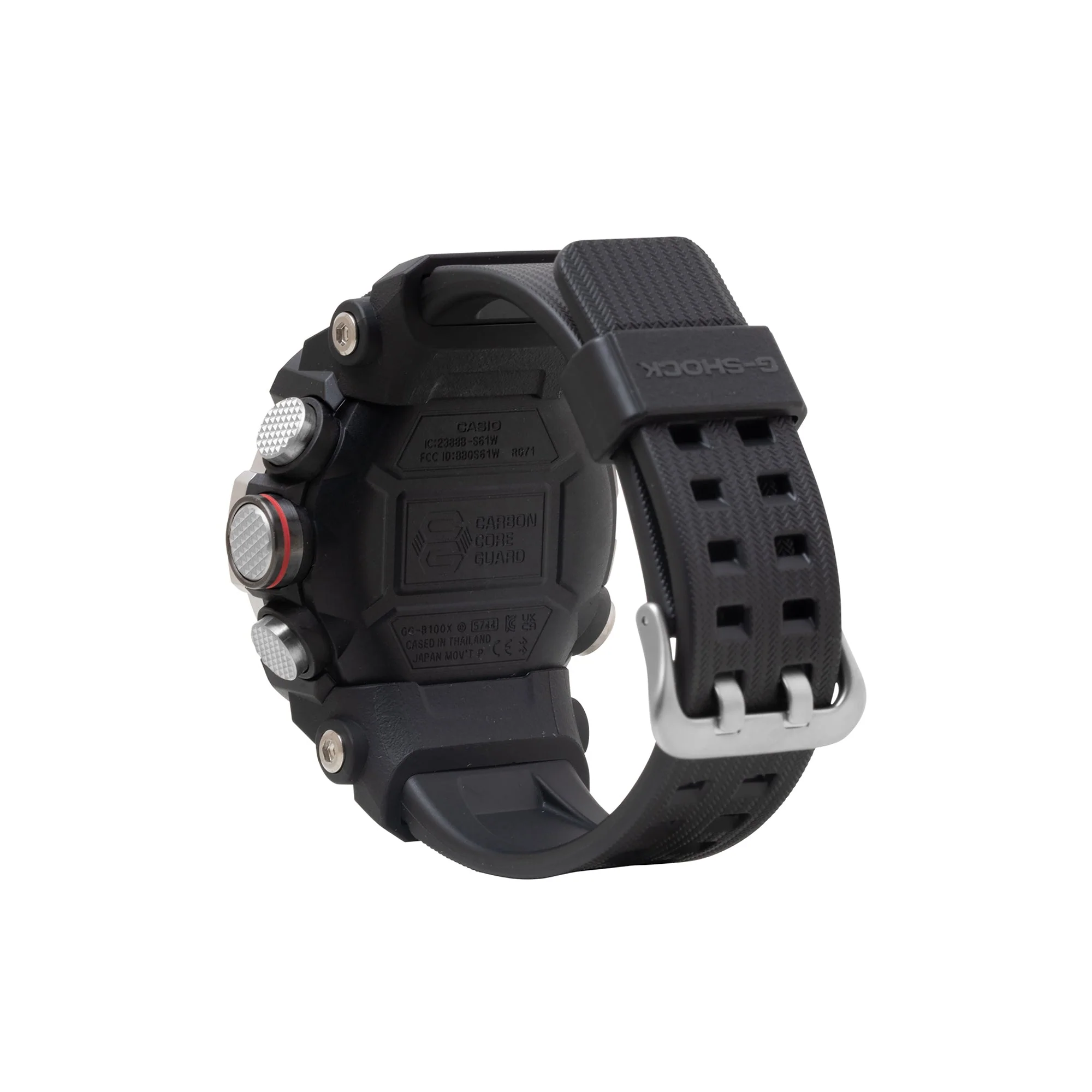 GG-B100XM-1A Quartz Master of G Mudmaster Steel / Carbon Silver | 55mm, Steel & Carbon, Resin, Black Dial - Image 2