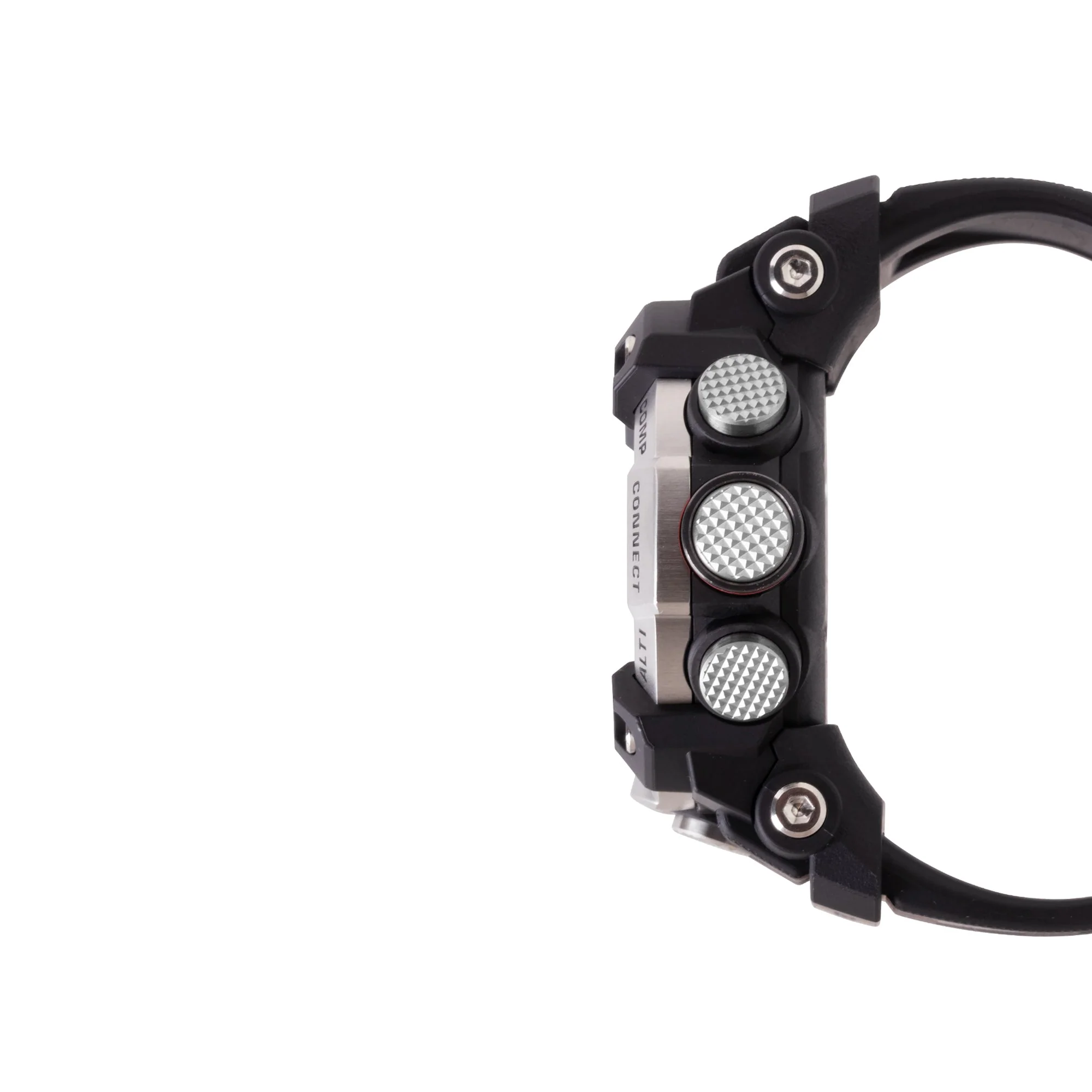GG-B100XM-1A Quartz Master of G Mudmaster Steel / Carbon Silver | 55mm, Steel & Carbon, Resin, Black Dial - Image 3
