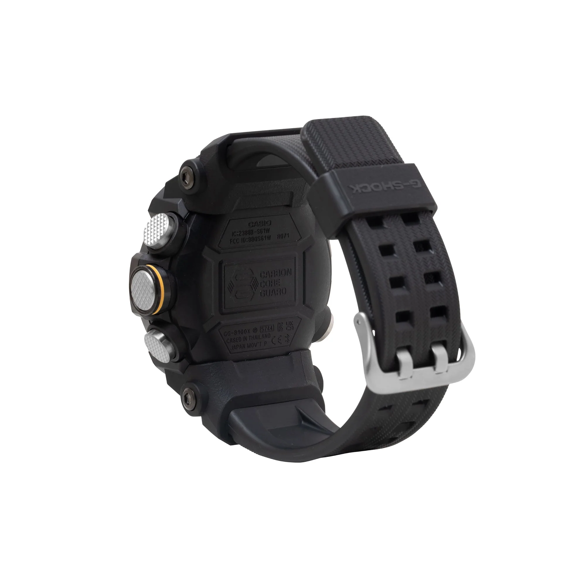 GG-B100XMB-1A Quartz Master of G Mudmaster Steel / Carbon Black | 55mm, Steel & Carbon, Resin, Black Dial - Image 2