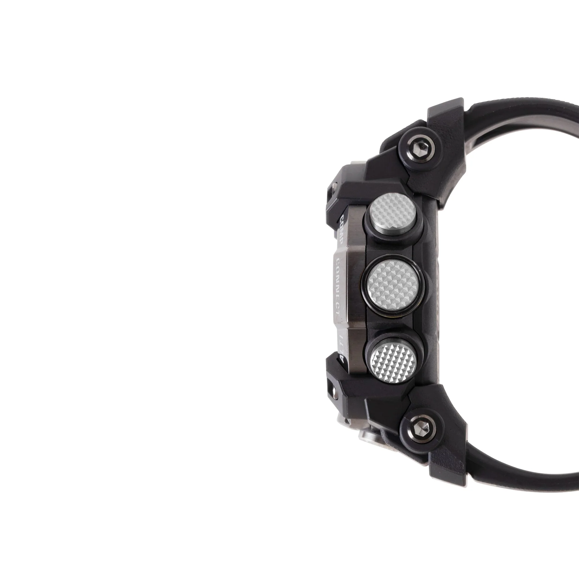 GG-B100XMB-1A Quartz Master of G Mudmaster Steel / Carbon Black | 55mm, Steel & Carbon, Resin, Black Dial - Image 3