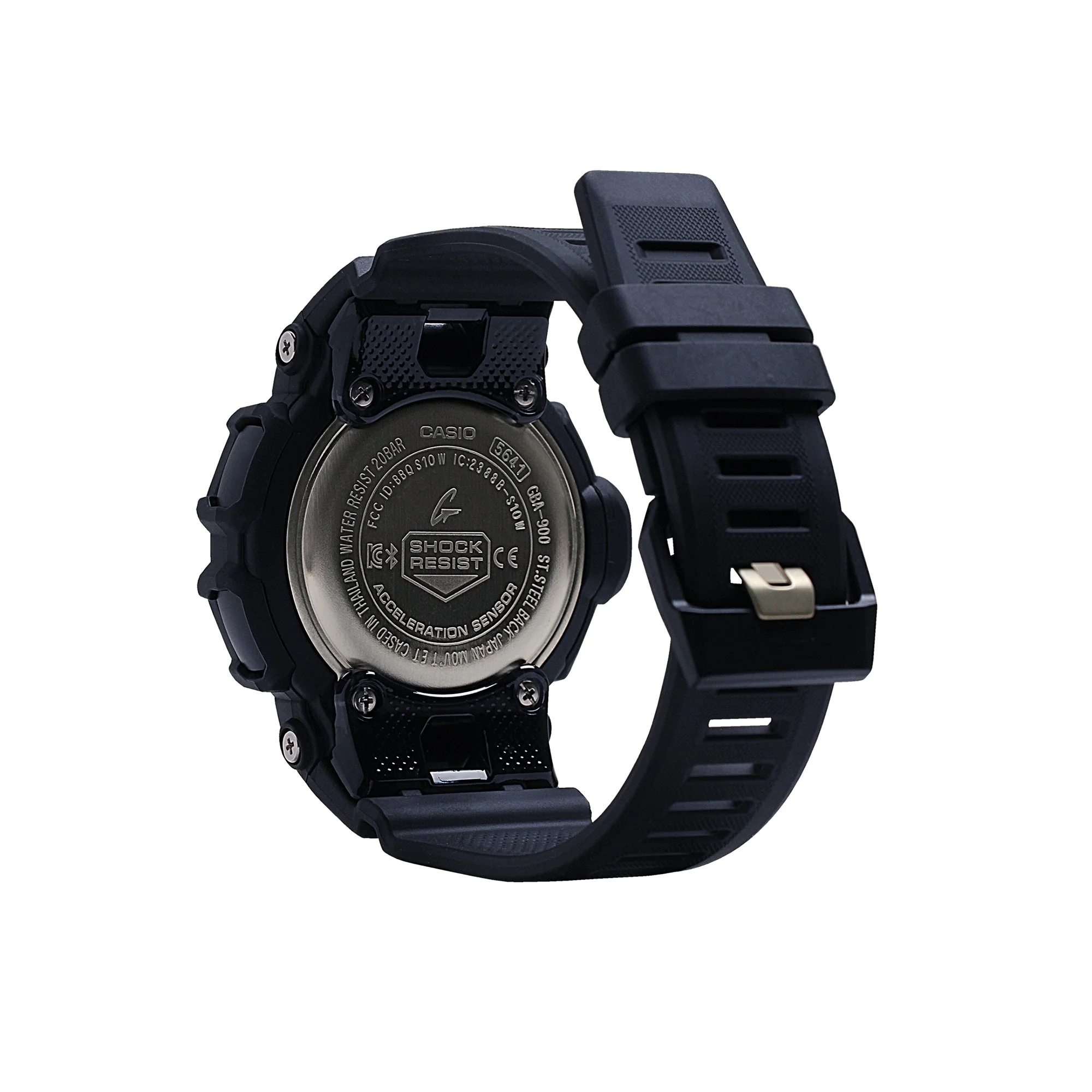 GBA-900-1A Quartz Move Resin Black | 51mm, Resin, Black Dial - Image 2