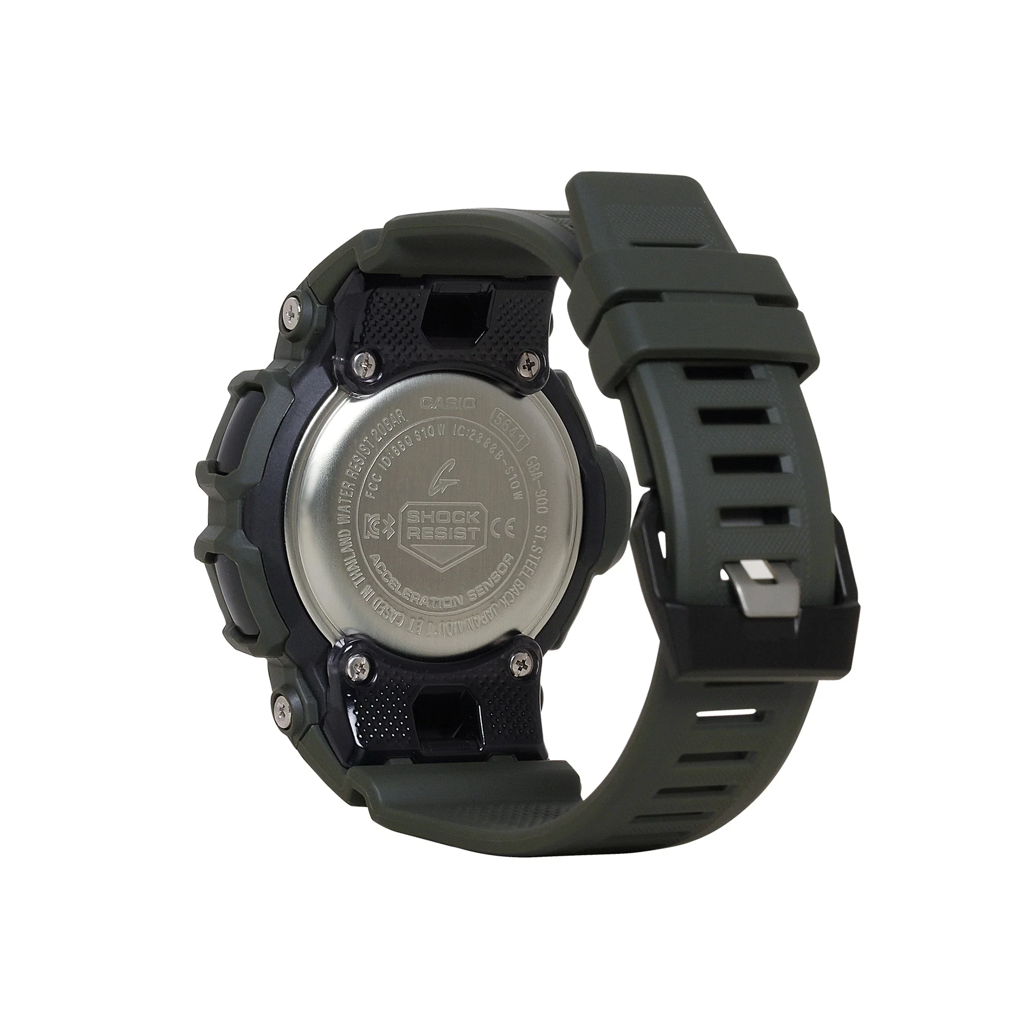 GBA-900UU-3A Quartz Move Resin Green | 51mm, Resin, Black Dial - Image 2