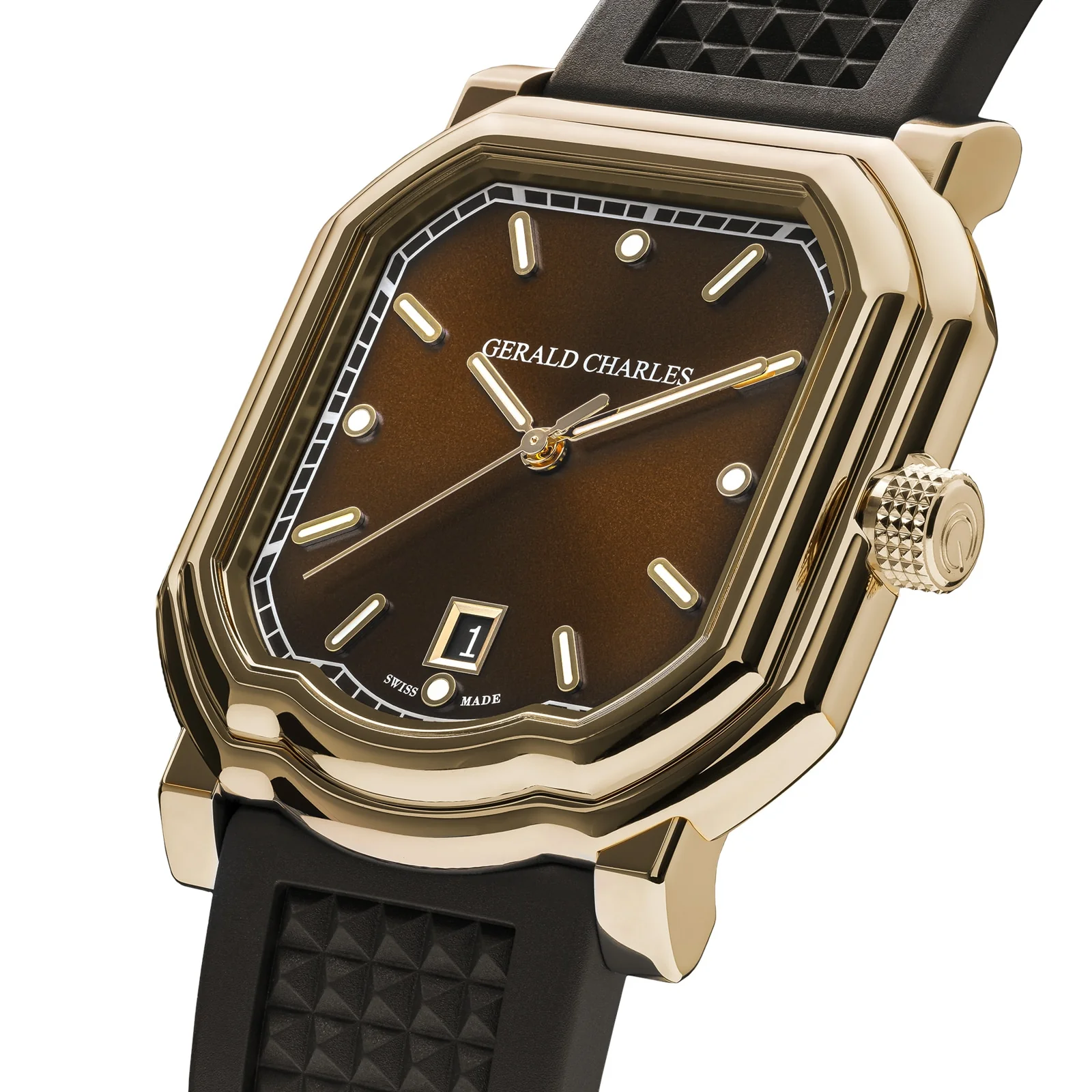Maestro 2.0 Ultra-Thin | 39mm, 18K Rose Gold, Rubber, Chocolate Dial - Image 2