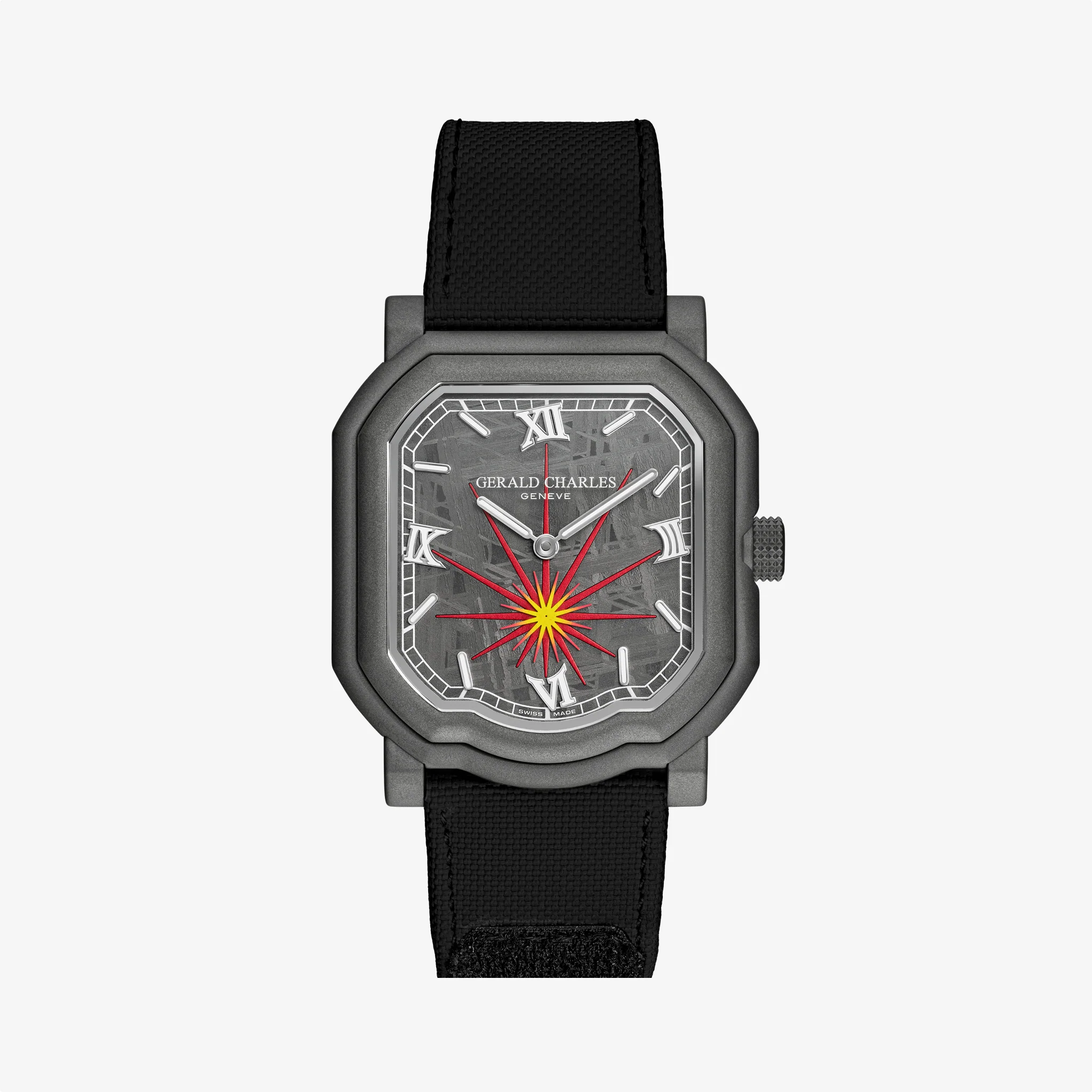 Maestro 2.0 Meteorite Darkblast | 39mm, Steel & DLC, Fabric, Black Dial