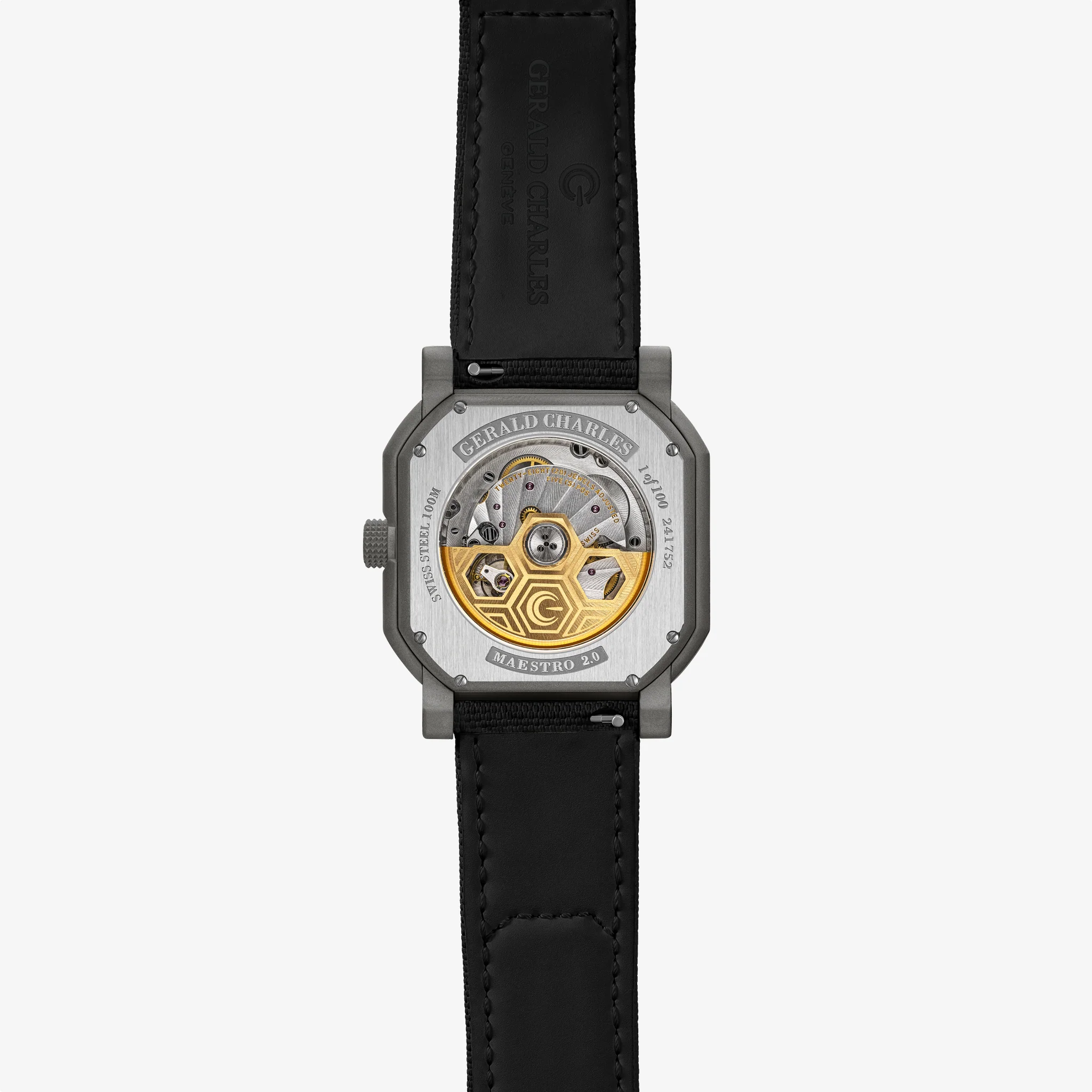 Maestro 2.0 Meteorite Darkblast | 39mm, Steel & DLC, Fabric, Black Dial - Image 3